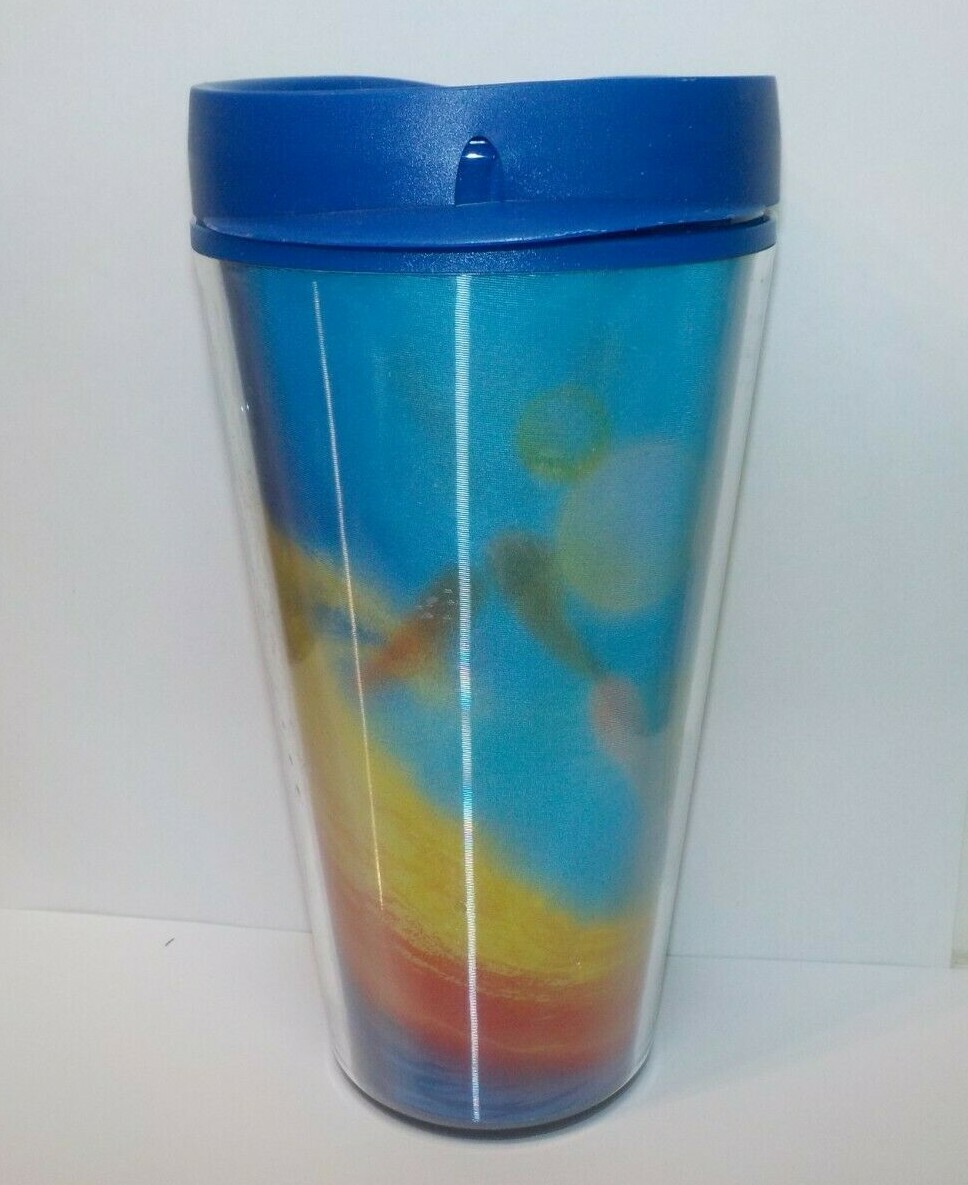 CRESTOR DRUG REP TRAVEL CUP PHARMACEUTICAL FLICKER VIEW CUP