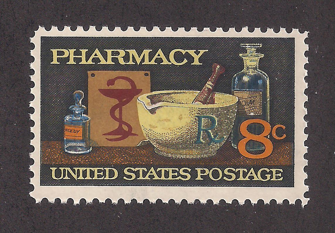 PHARMACY / PHARMACIST – 1972 U.S. POSTAGE STAMP – MINT CONDITION