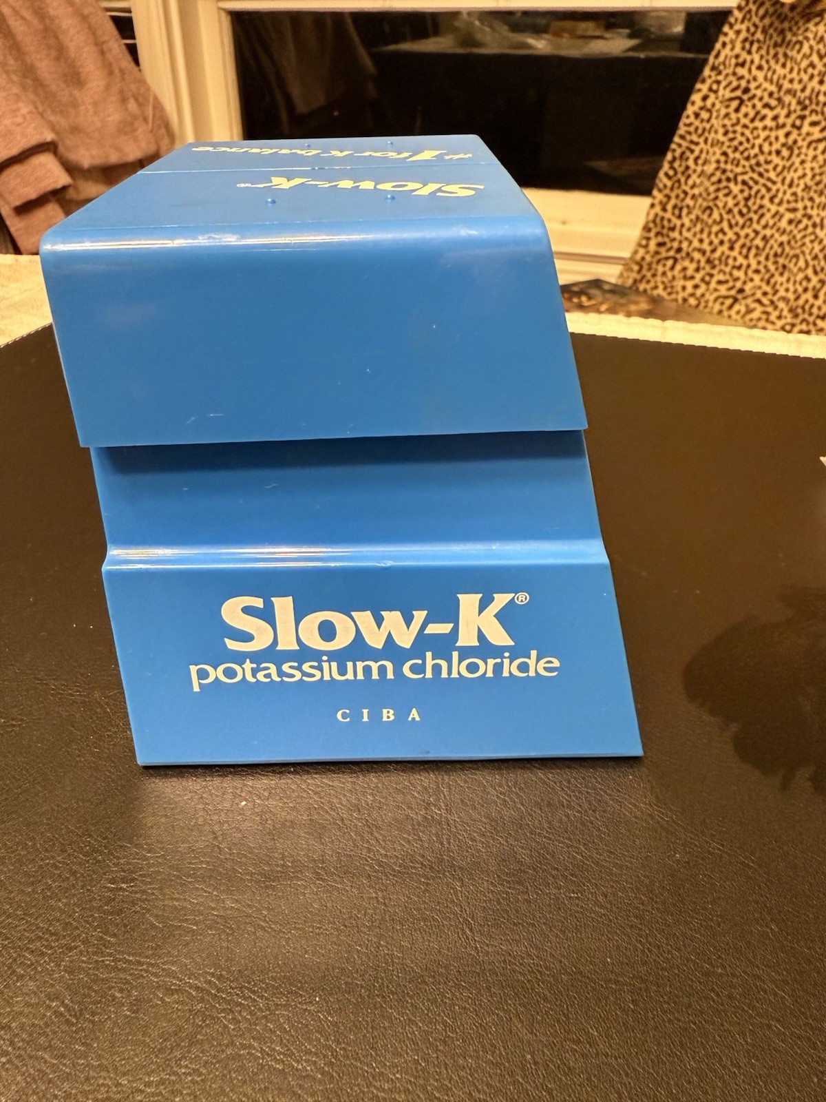 Vintage Park Sherman Postal Scale “Slow-K Potassium Chloride” CIBA Promo 1980