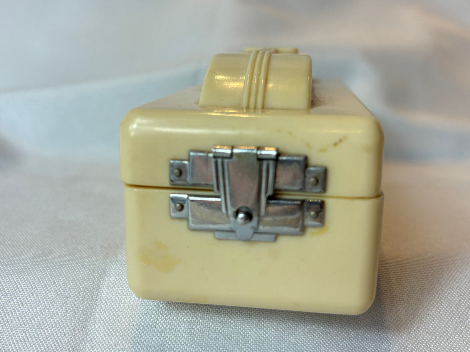 Art Deco BARD PARKER Blood Test Kit Dropper Cover Glass Empty Bottles & Cotton