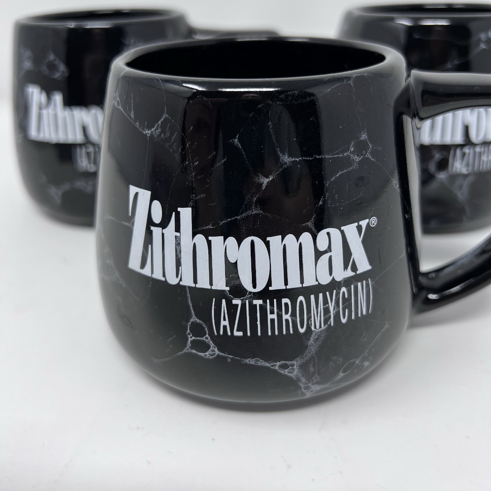 Drug Rep Medical Coffee Mugs Lot Of 3 Pharma Advertising