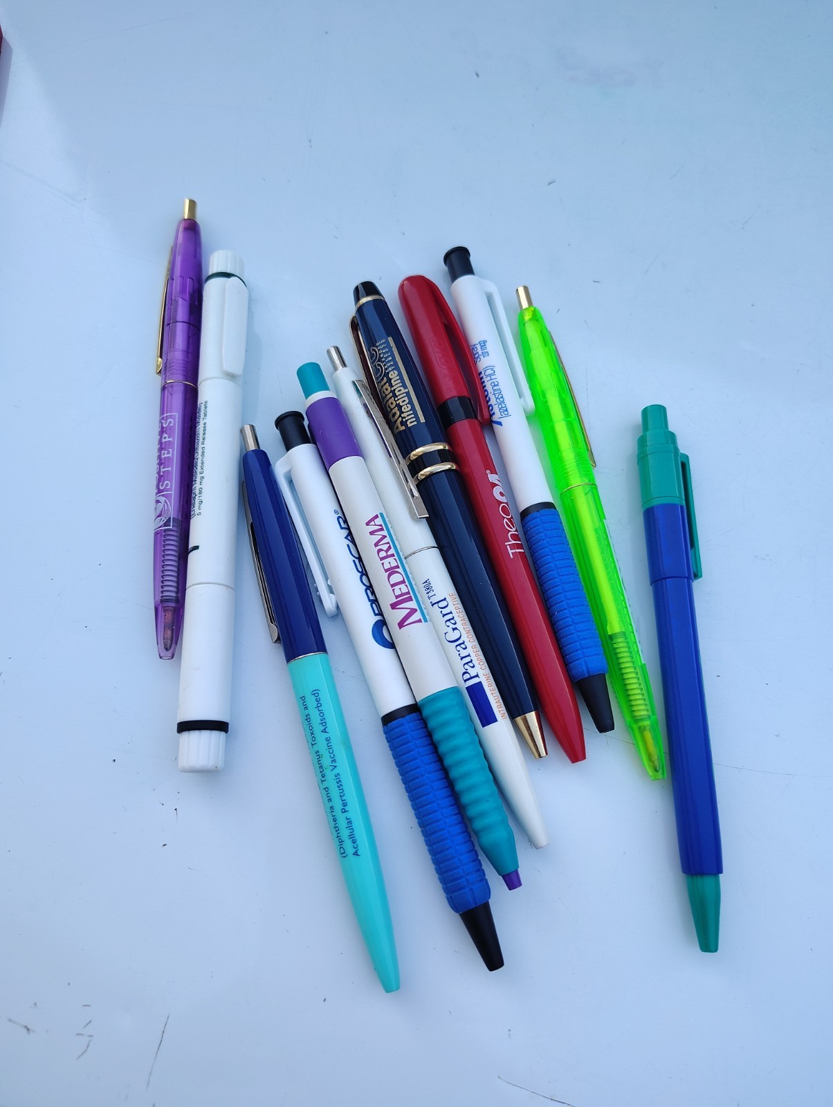 Lot Of 50 Pharmaceutical Drug Rep Advertising Pens ⭐ No Doubles ⭐ iii