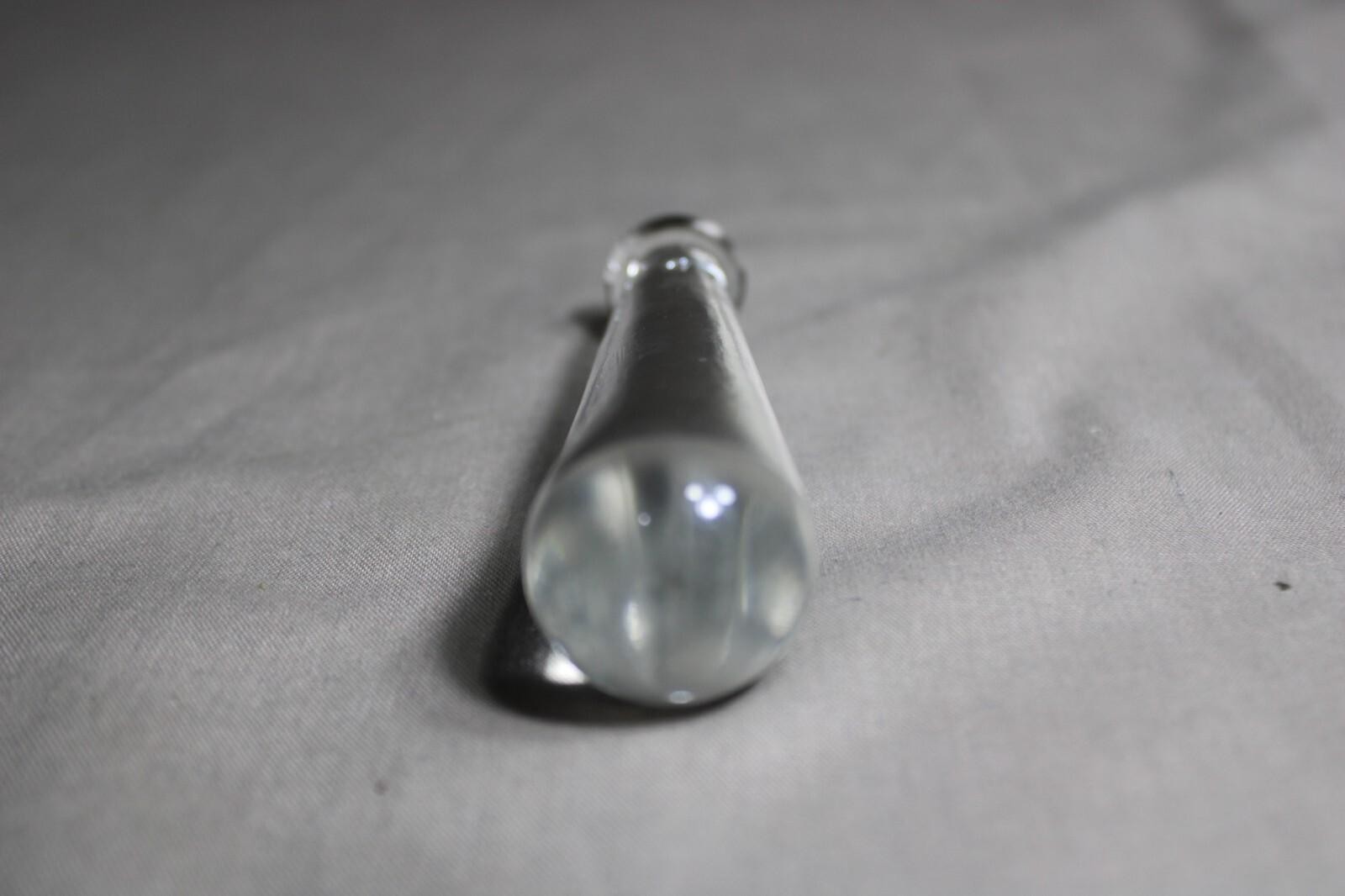 1 Clear Glass 4 1/2″ Long 2 Oz PHARMACY PESTLE