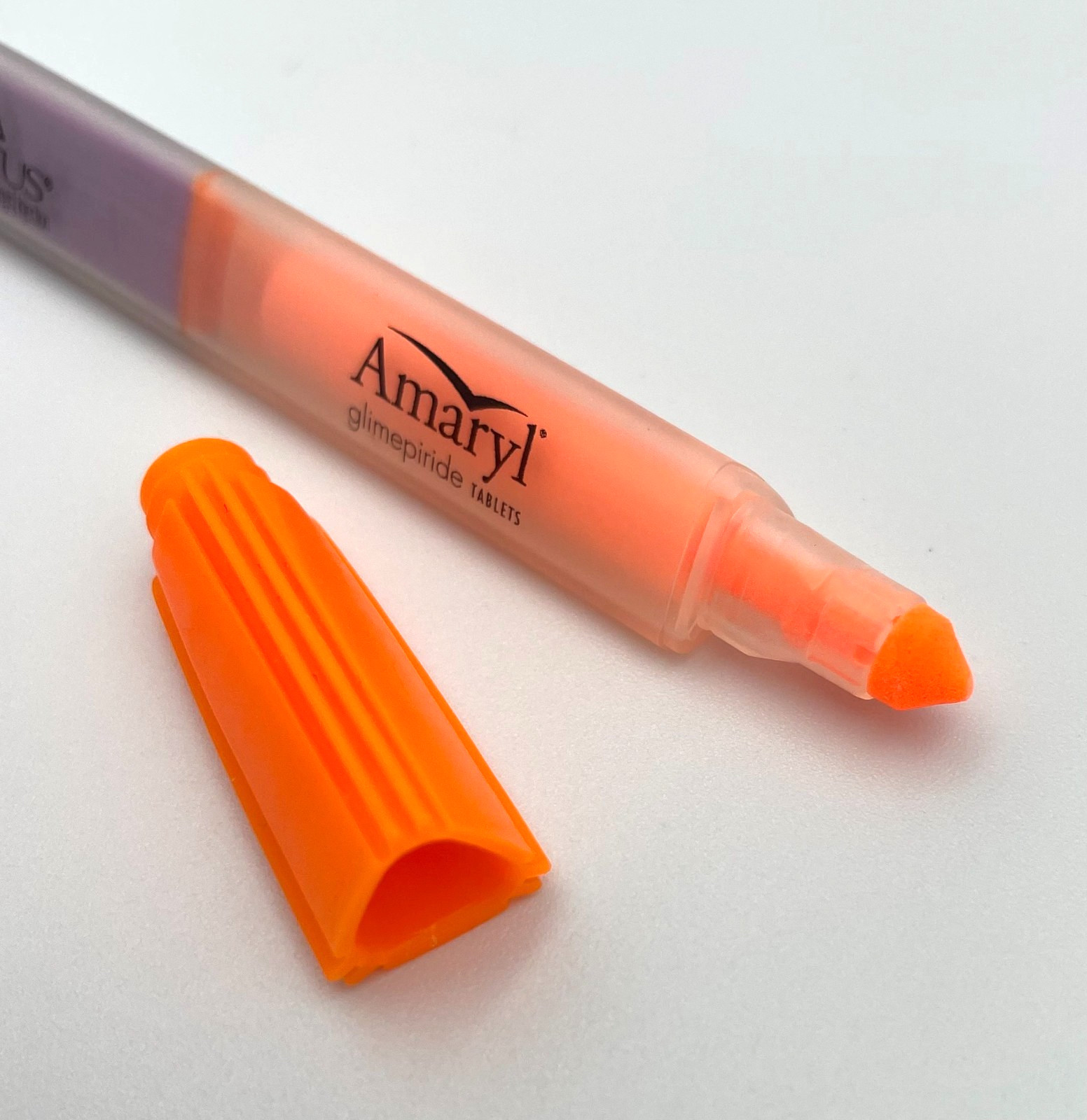 VTG Aventis Amaryl Lantus Double-Ended Highlighter Drug Rep Pharmaceutical Promo