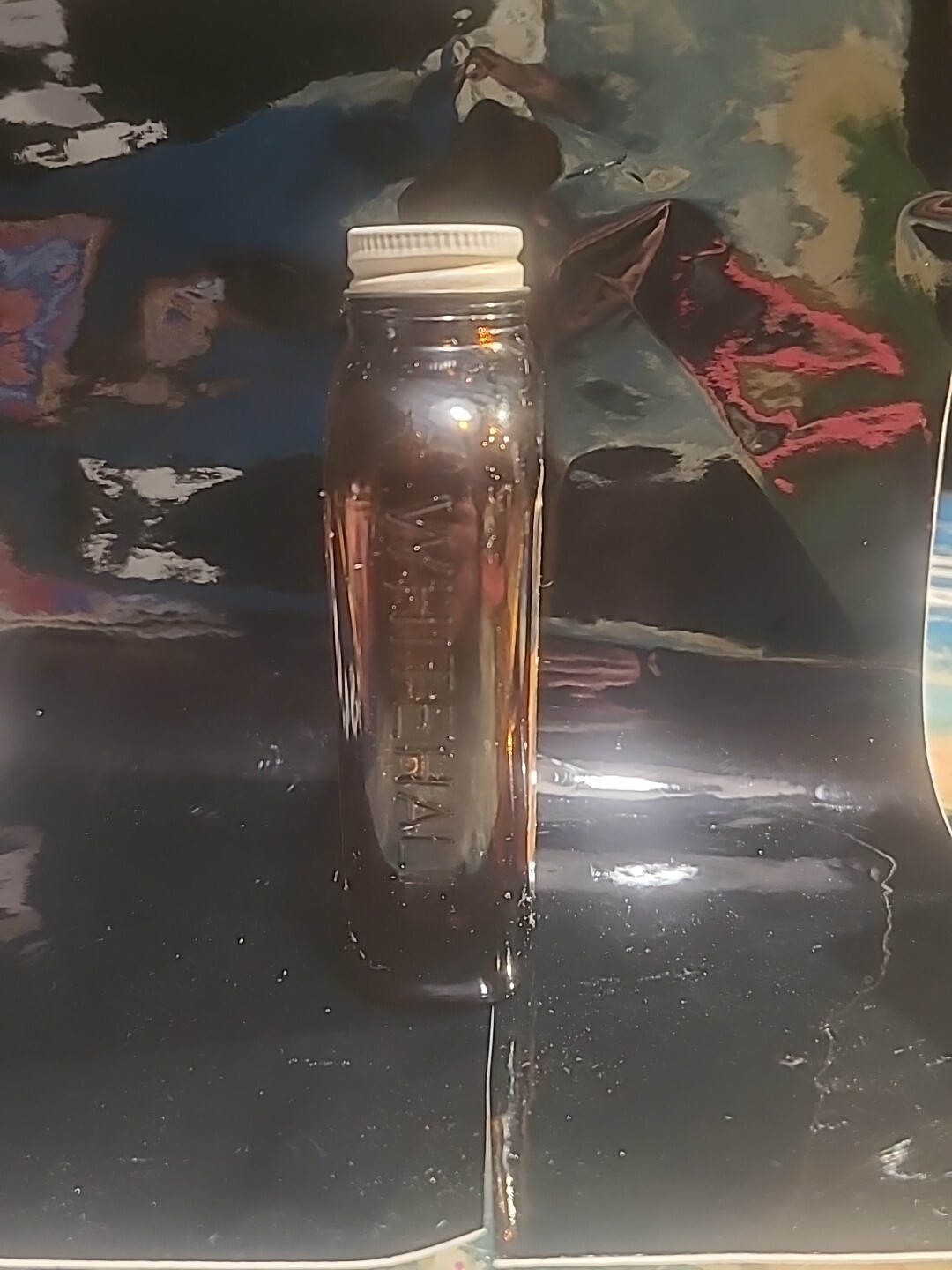 Vintage Anacin Analgesic 200 Tablets Brown Glass Bottle Metal Lid Paper Label