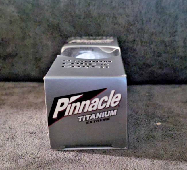 RARE Baycol Pinnacle Titanium Extreme Golf Balls 3 Pack Drug Rep Promo NOS