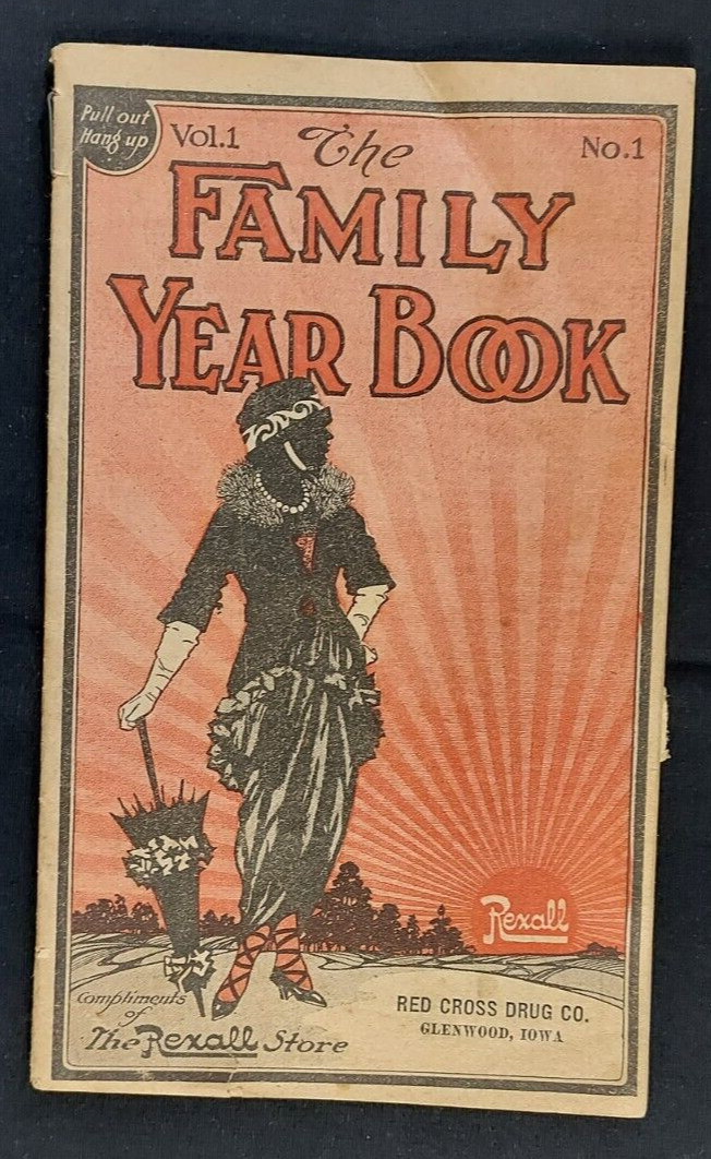 Old Rexall Medicine Family Year Book Vol 1 No 1 Red Cross Drug Co Glenwood Iowa