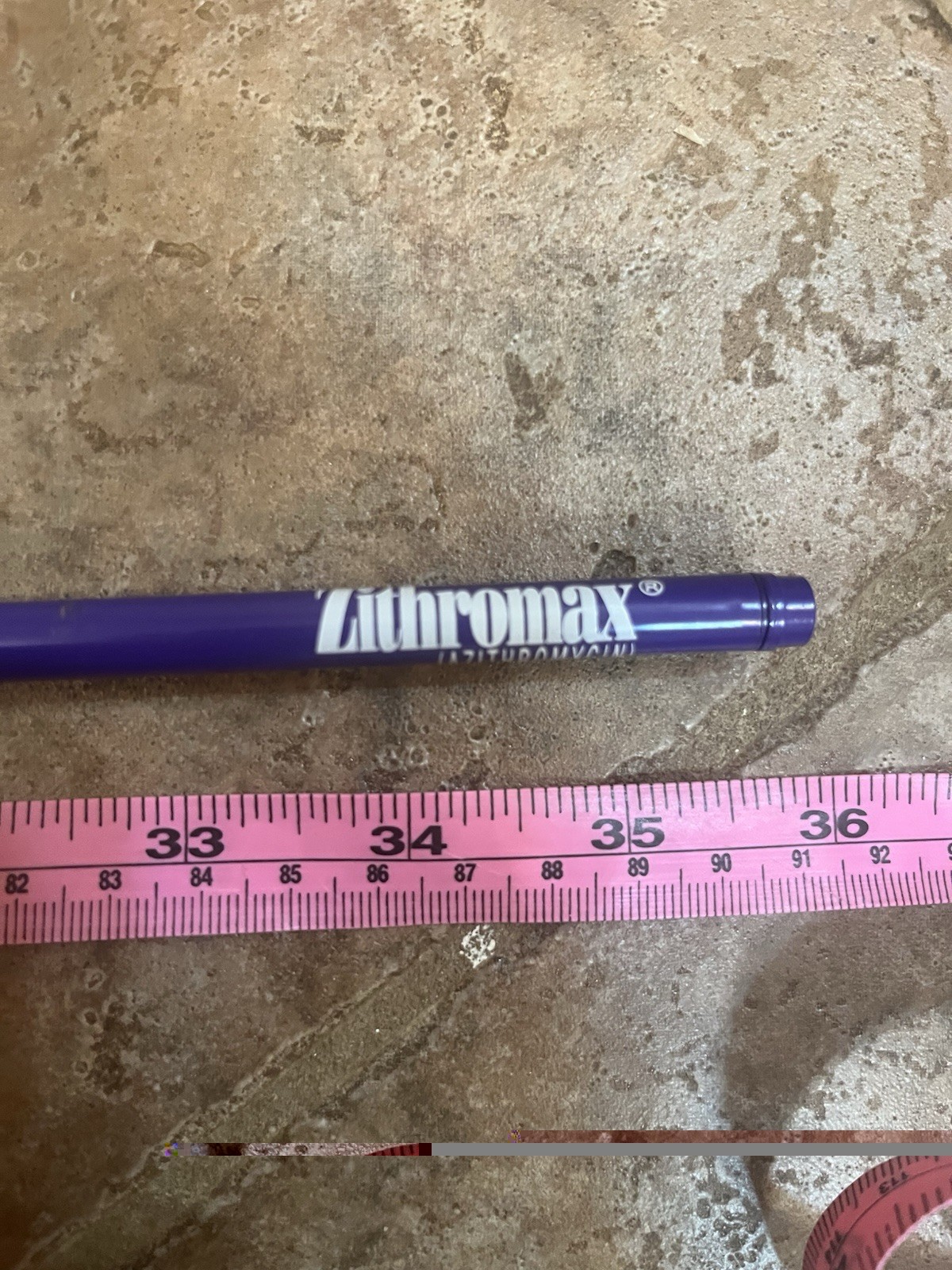 Zith Purple Medical Pharmaceutical Rep Metal Pointer Pocket Clip Telescoping