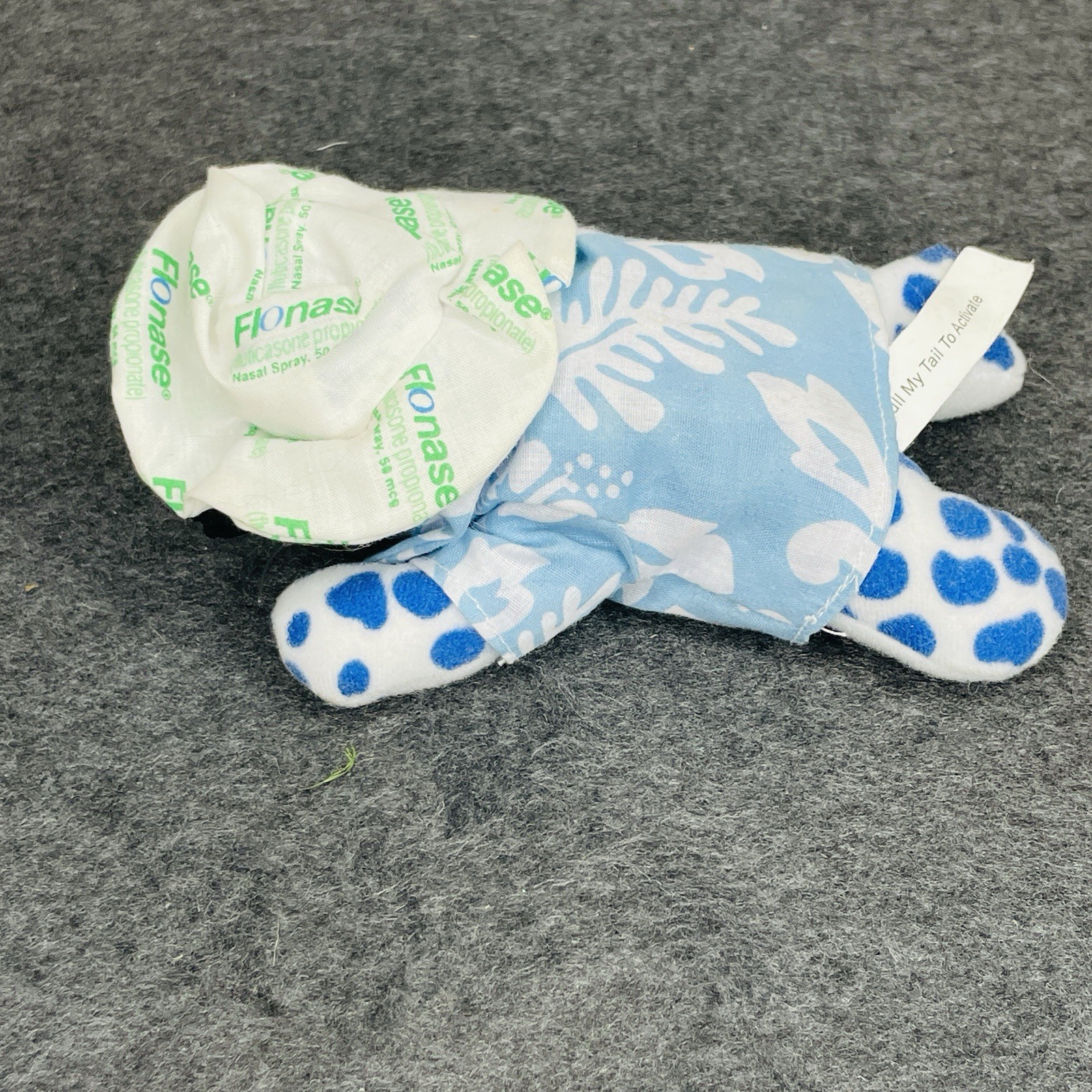 Flonase Nasal Spray Leopard Cat Plush Pharmaceutical Promo Toy Allergy NO SOUND