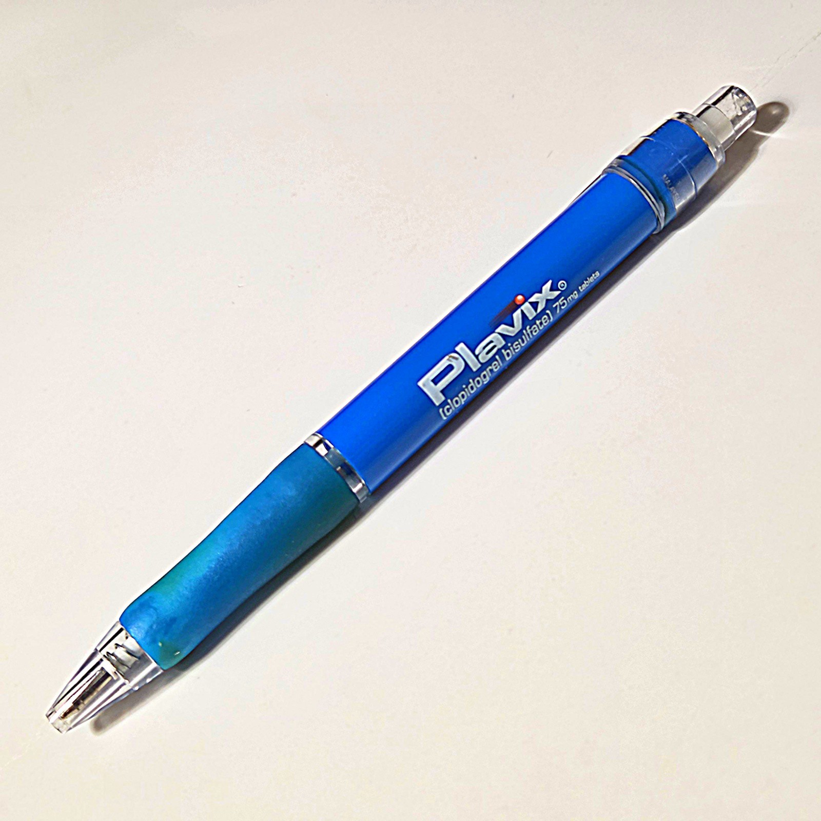 Vintage Papermate Plavix Clopidogrel 75mg Pharmaceutical Drug Rep Pen