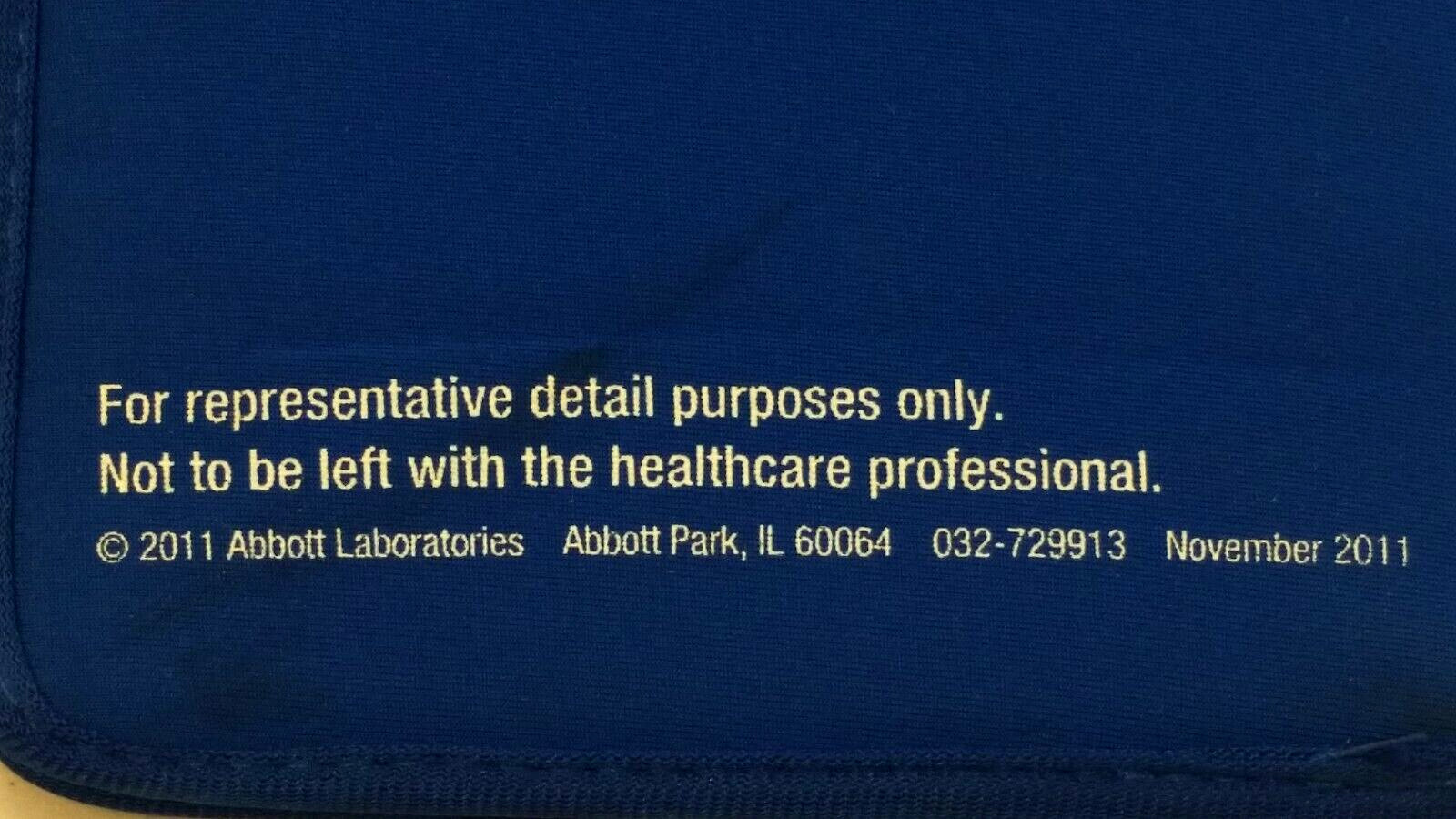 Abbott Laboratories Representative Detail Purposes Salesman Sample