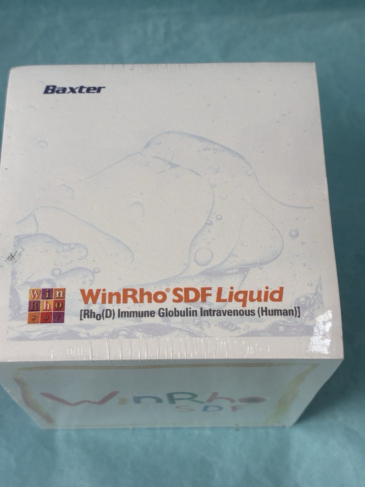 WINRHO SDF Liquid Drug Rep Pharmaceutical Collectible Memo Paper Note Pad SEALED