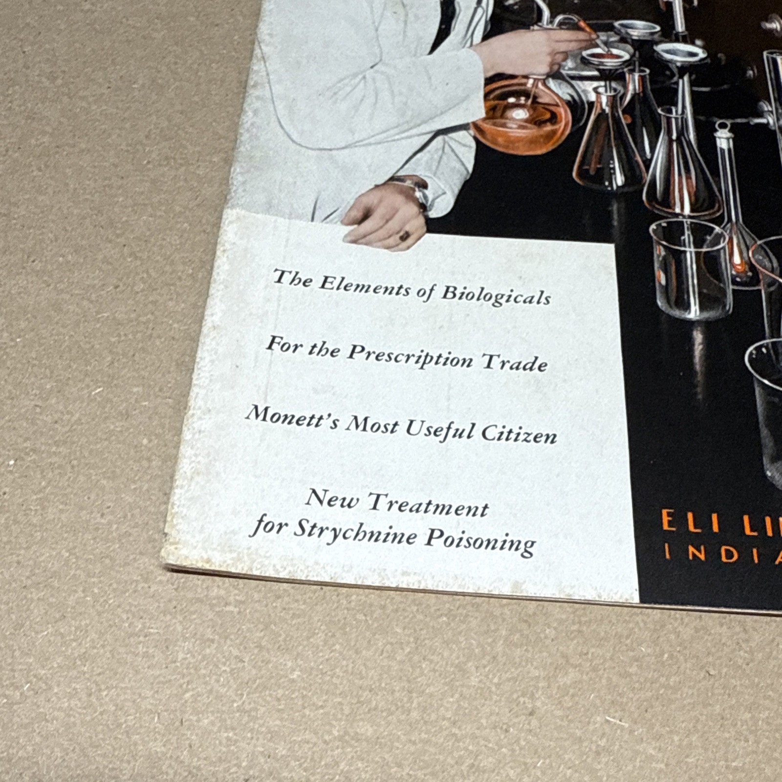Tile And Till Magazine Eli Lilly And Company May 1933 Indianapolis Indiana