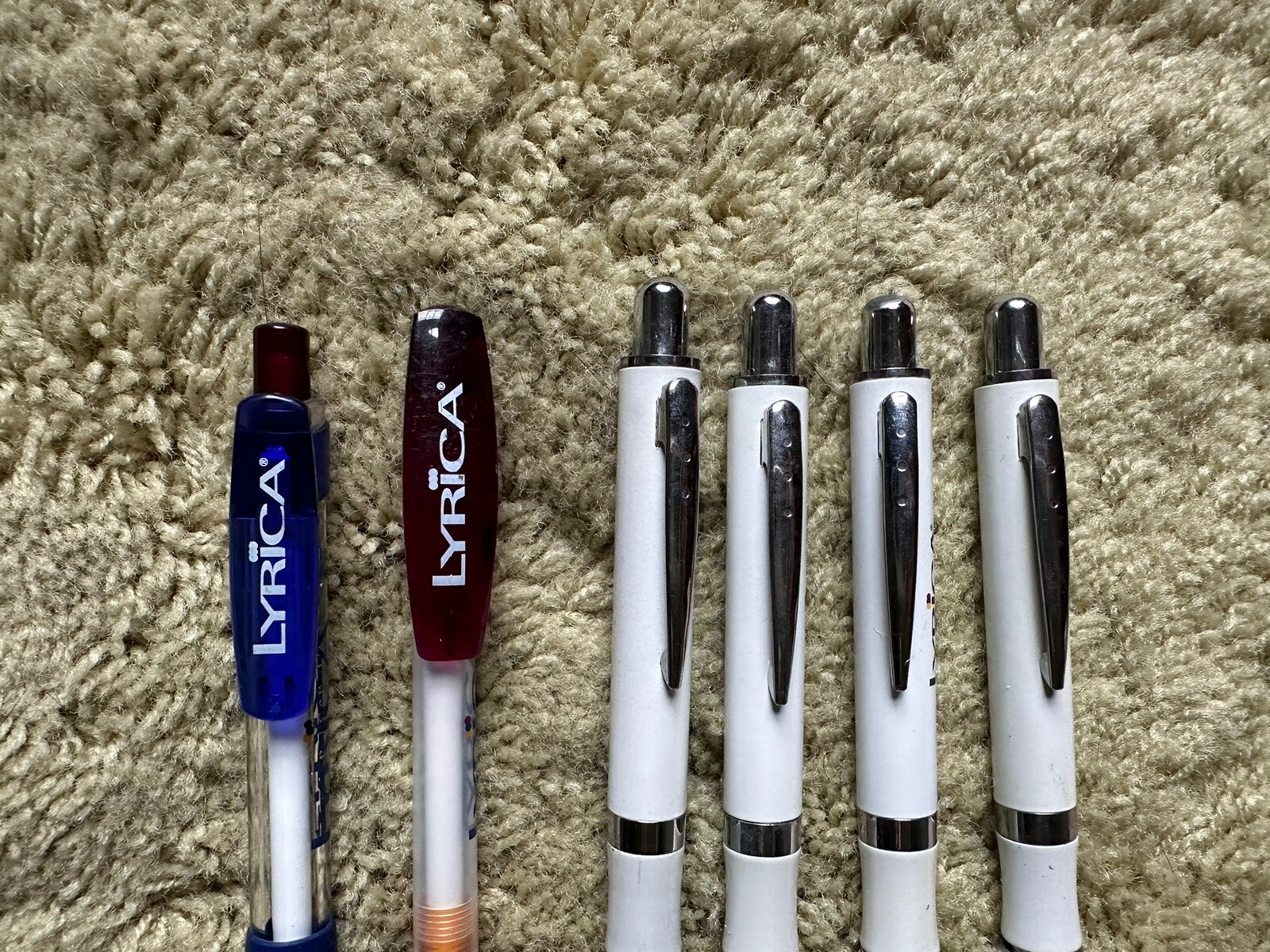 Vintage Lyrica Drug Rep Advertisement Pens