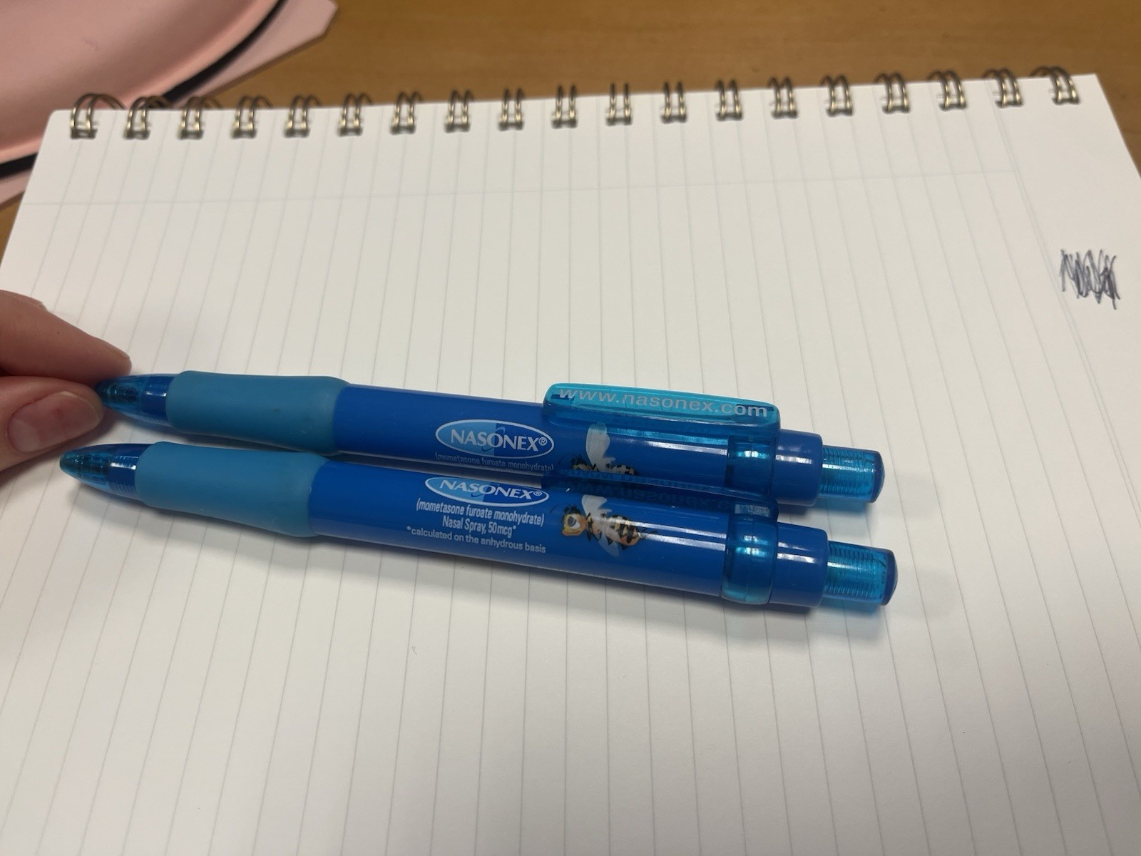 Nasonex Nasal Spray Advertising Pen Pharmaceutical Promotion