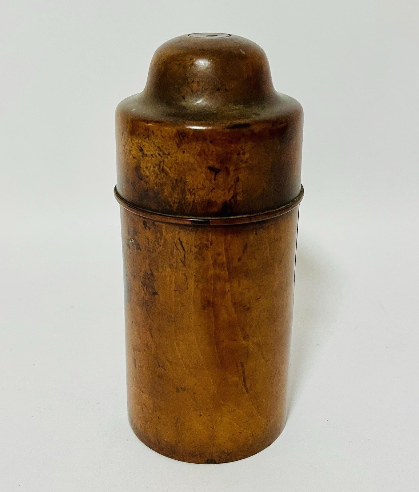 Antique Victorian Apothecary Chemist Turned Wood Sycamore Treen Bottle Holder