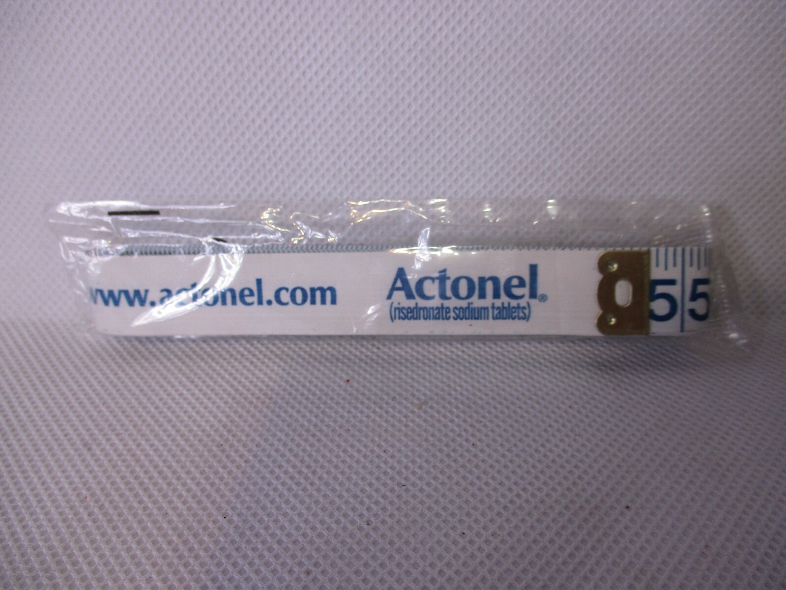 Actonel Tape Measure SEALED Pharmaceutical Drug Rep Promo Advertisement NOS