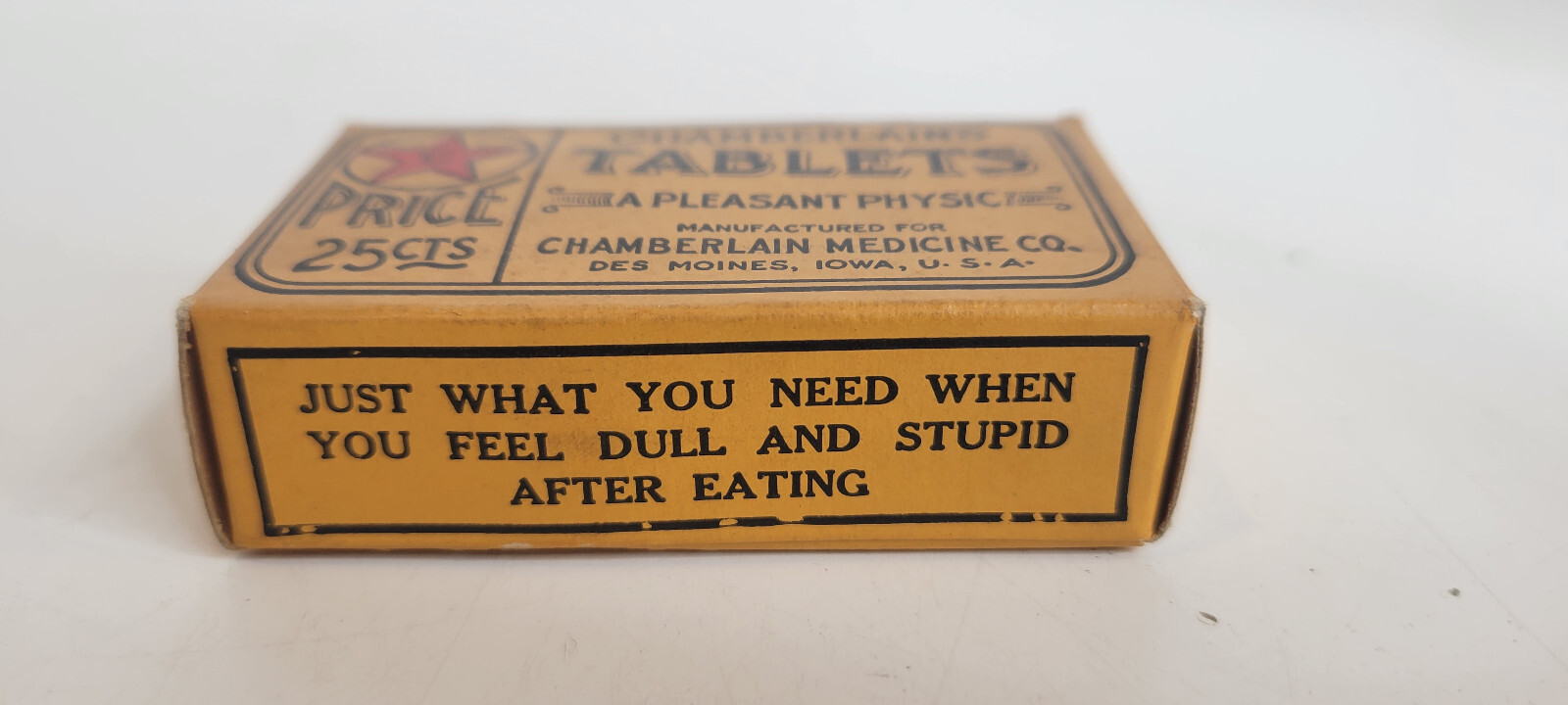 Vtg 1900’s Medicine Lot of 4 Chamberlain’s Paragon Hood’s Taurocol NOS (Lot 756)