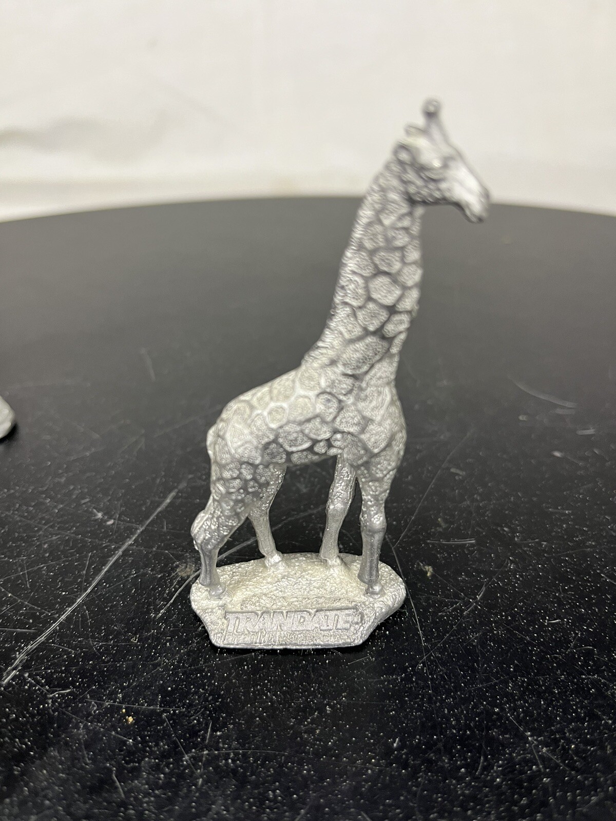 Trandate Labetalol Pewter Giraffe Figure Pharmaceutical HCI Advertising