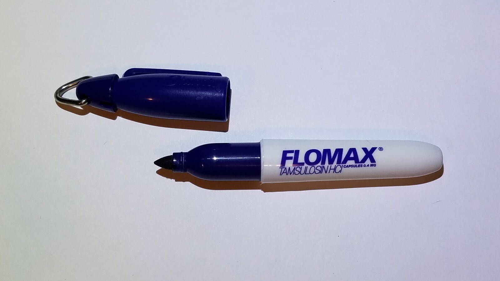 Flomax Mini Purple Sharpie Marker Drug Rep Pharmaceutical Promo Brand NEW