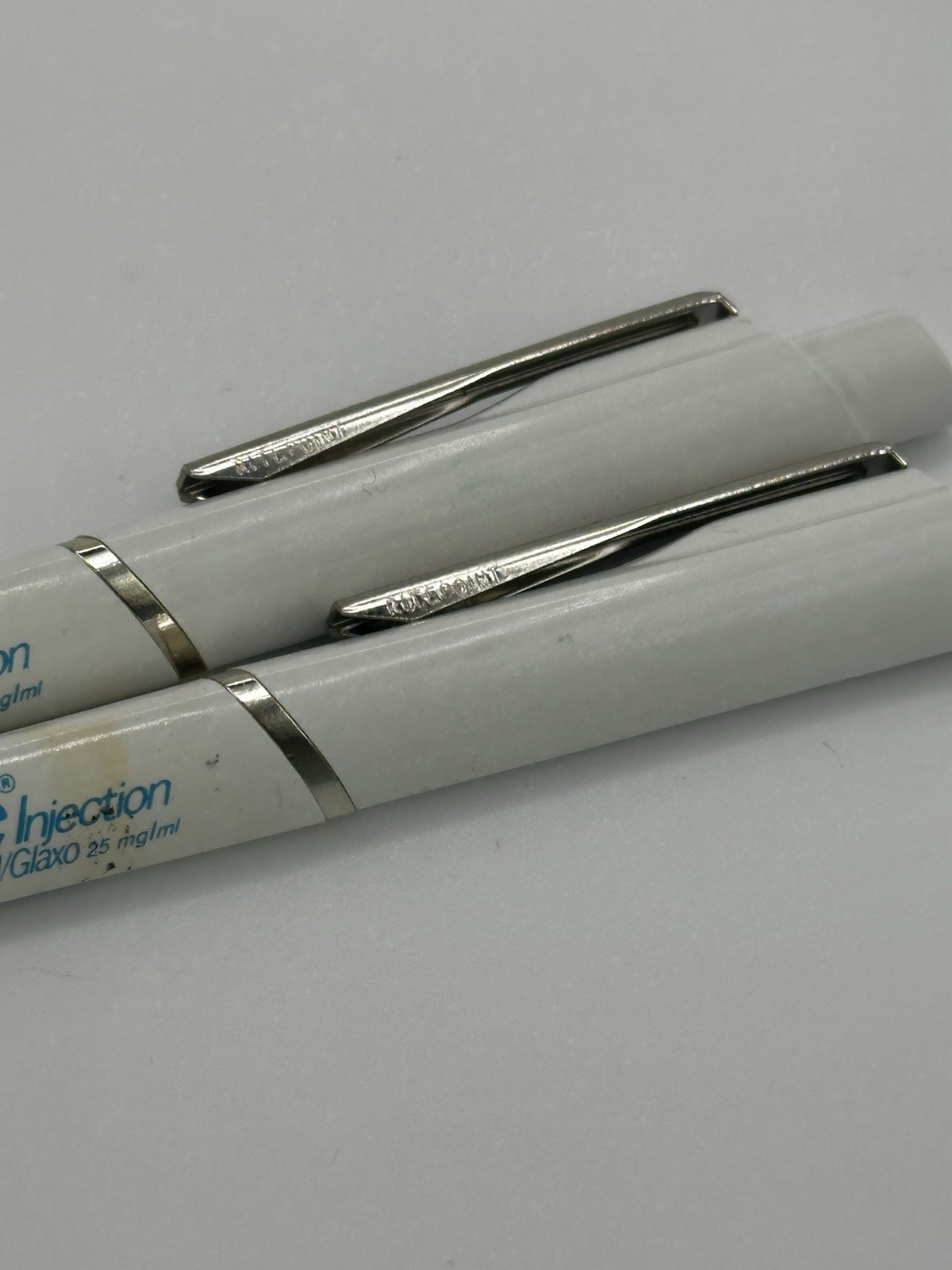 Zantac Injection Pharmaceutical Drug Rep Ink Pen Medical Glaxo Roche