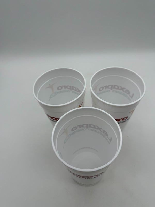Lexapro Pharmaceutical RX Rep Promotional Plastic Drinking Cups Set of 3