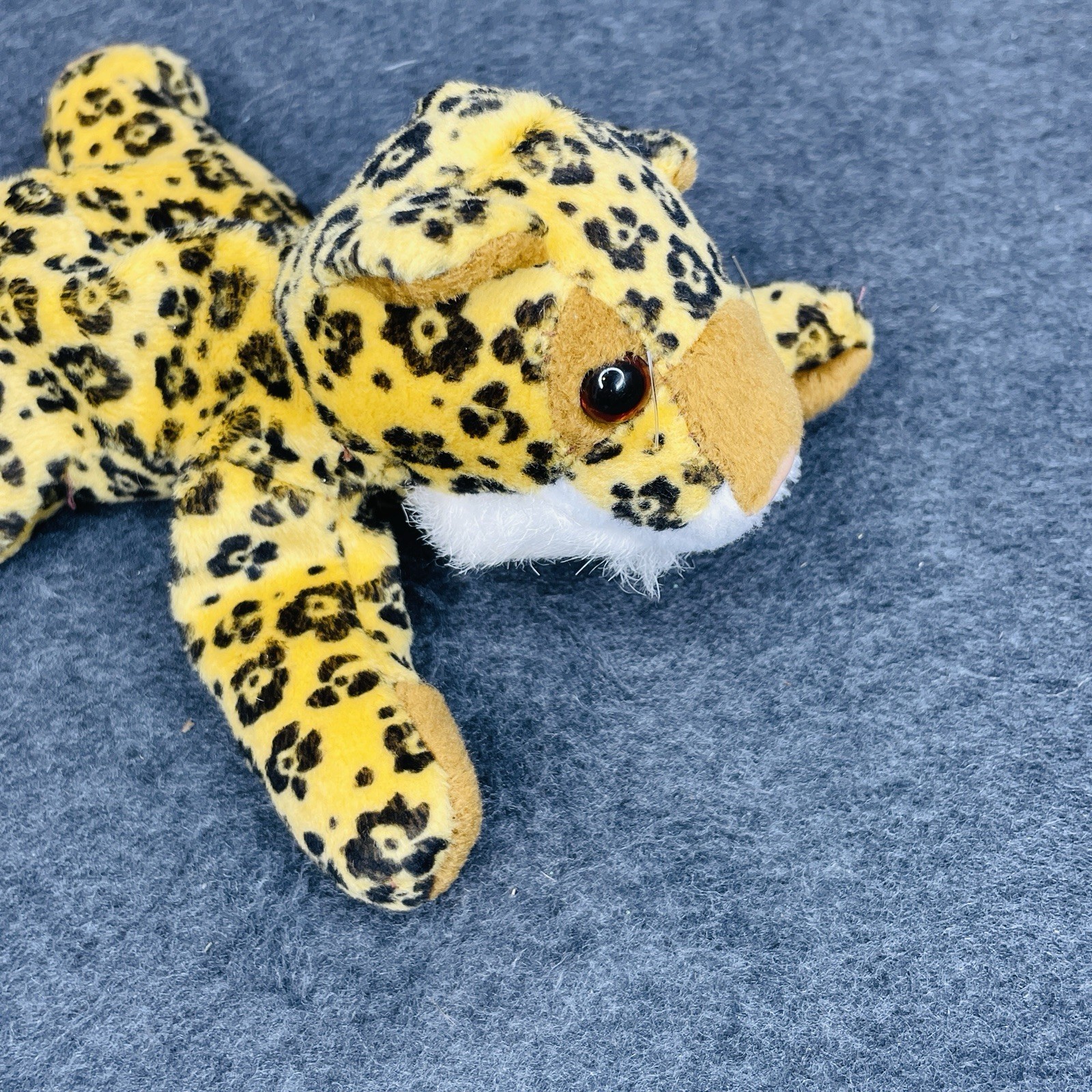 Vintage Vicoprofen Leopard Bean Bag Plush Pharmaceutical Drug Rep Advertisement