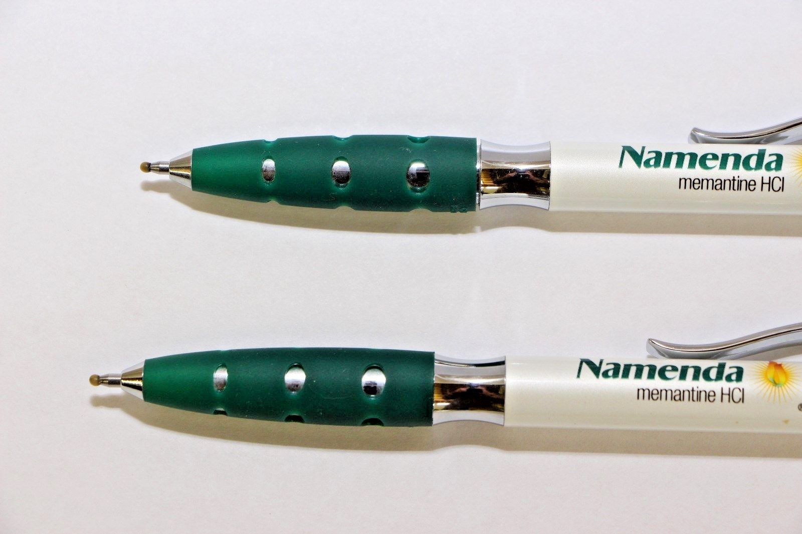 Pharmaceutical pens 2 Namenda Heavy Metal Gel Writers New in Sleeve