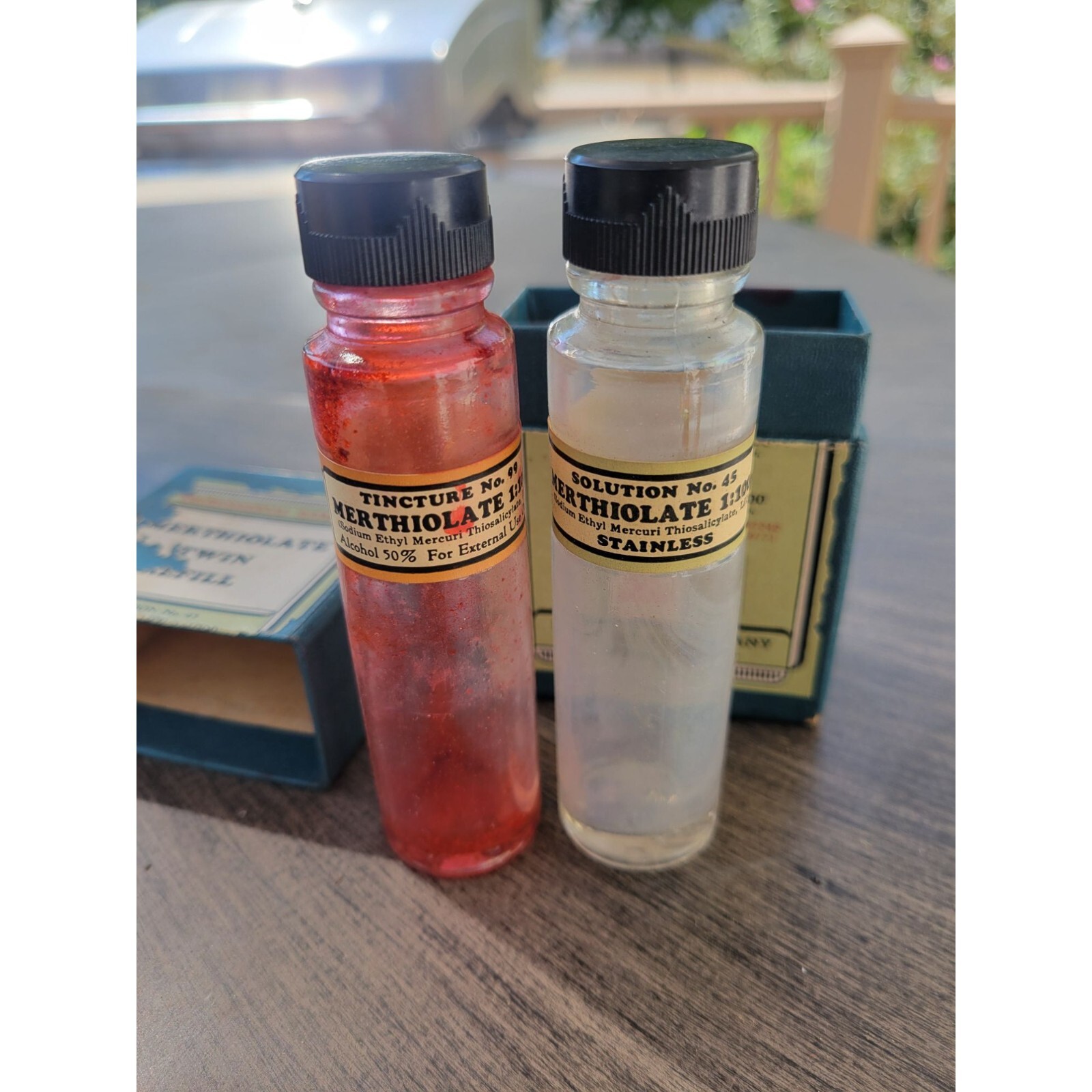 Eli Lilly Merthiolate Twin Refill Professional Sample Vtg medical original Box