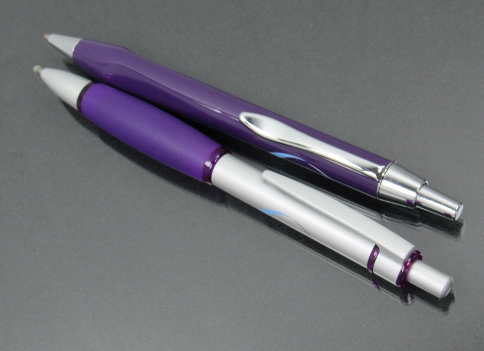 Purple FROVA Heavy Metal PENS Drug Rep Pharmaceutical Promo Advertising Lot of 2