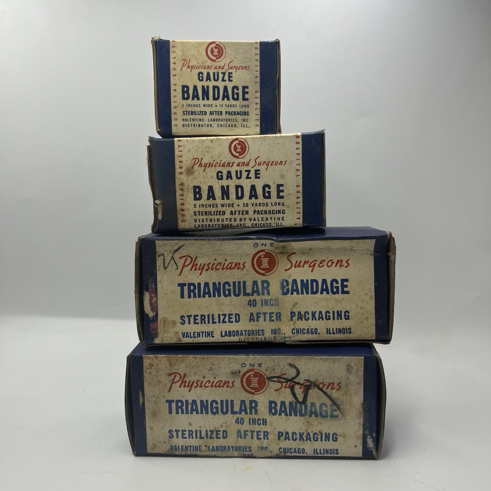 Vintage Medical Lot of 15 Items – Bottles Boxes Tins Swabs – Bay’s, Parke Davis