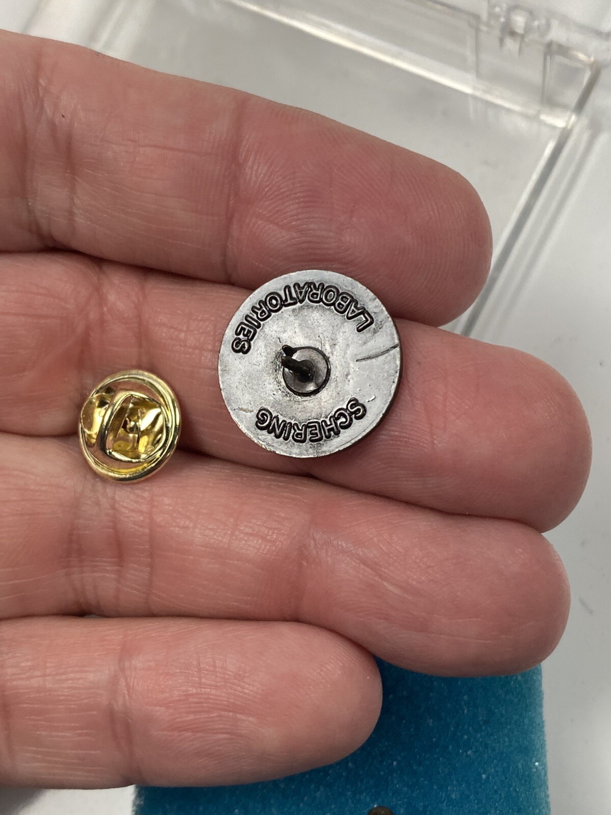 New Vintage Schering Laboratories Pharmacy Cuff Links “Most Trusted Profession”