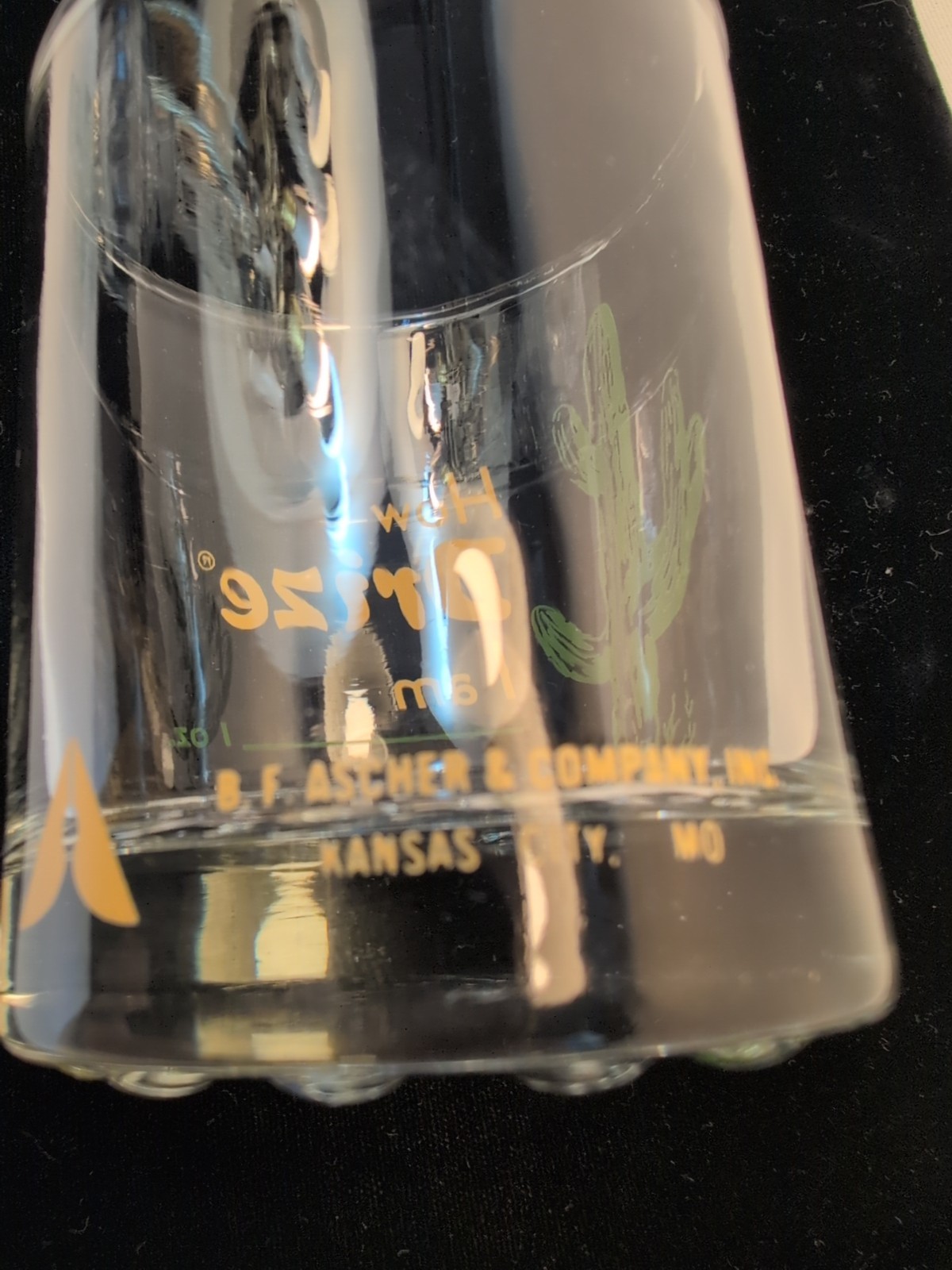 Vintage Drize Pharmaceutical Drug Rep Promo Rocks Glass “How Drize I Am” 3.5in