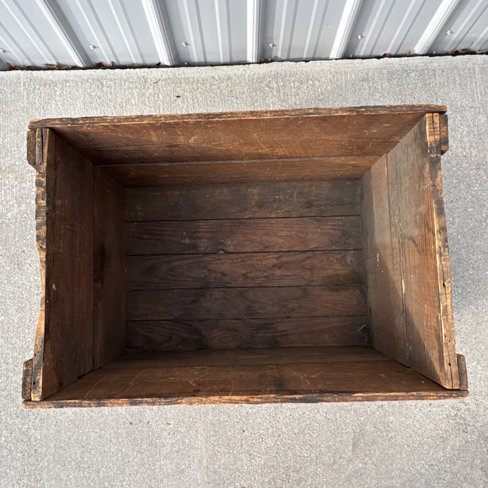 Antique Shoemaker & Busch Wholesale Druggist Wooden Crate Philadelphia, PA