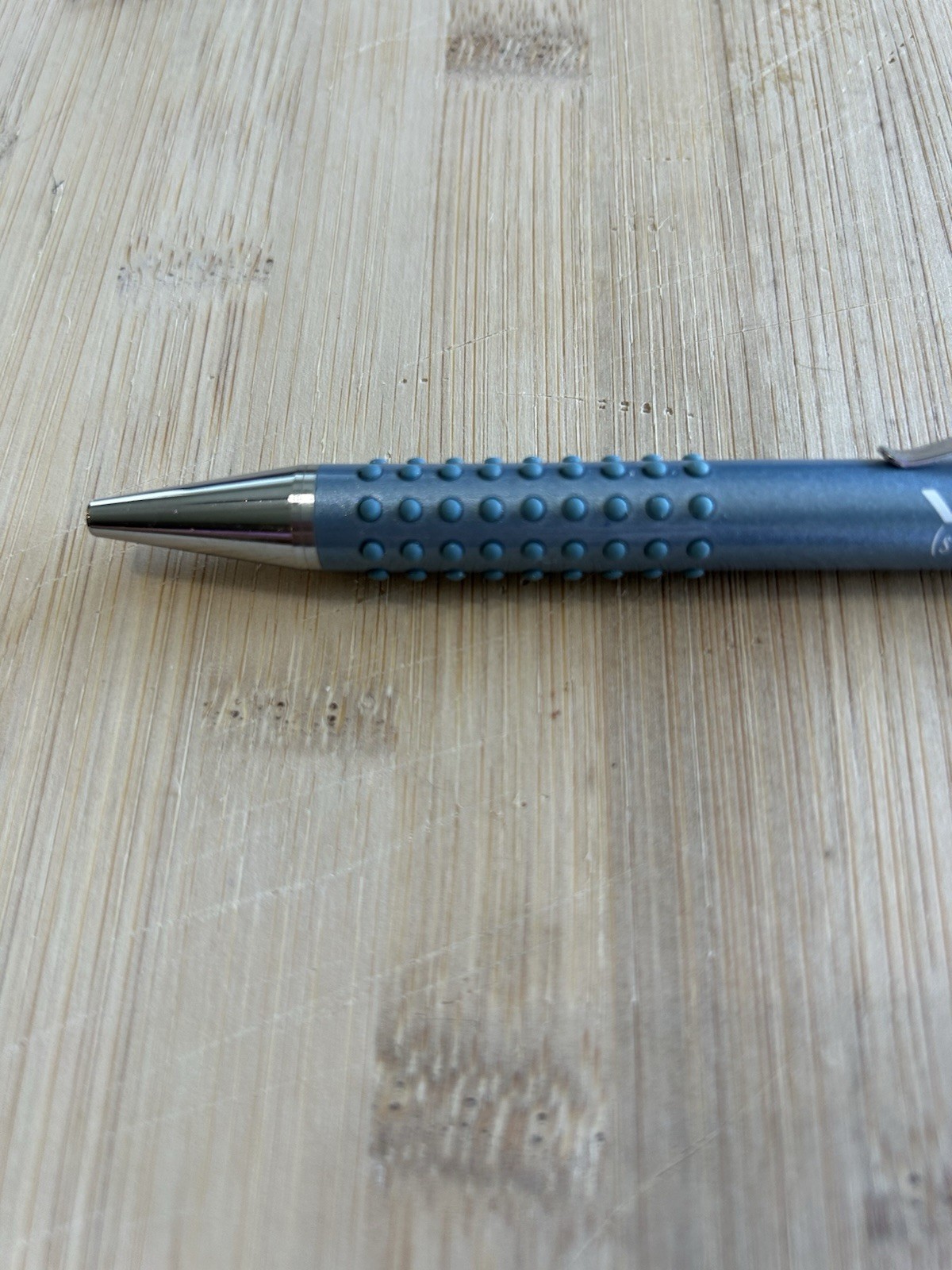 VIAGRA Heavy Metal Pen Pharmaceutical Rep Promo Blue Gray Silver Vintage – Works
