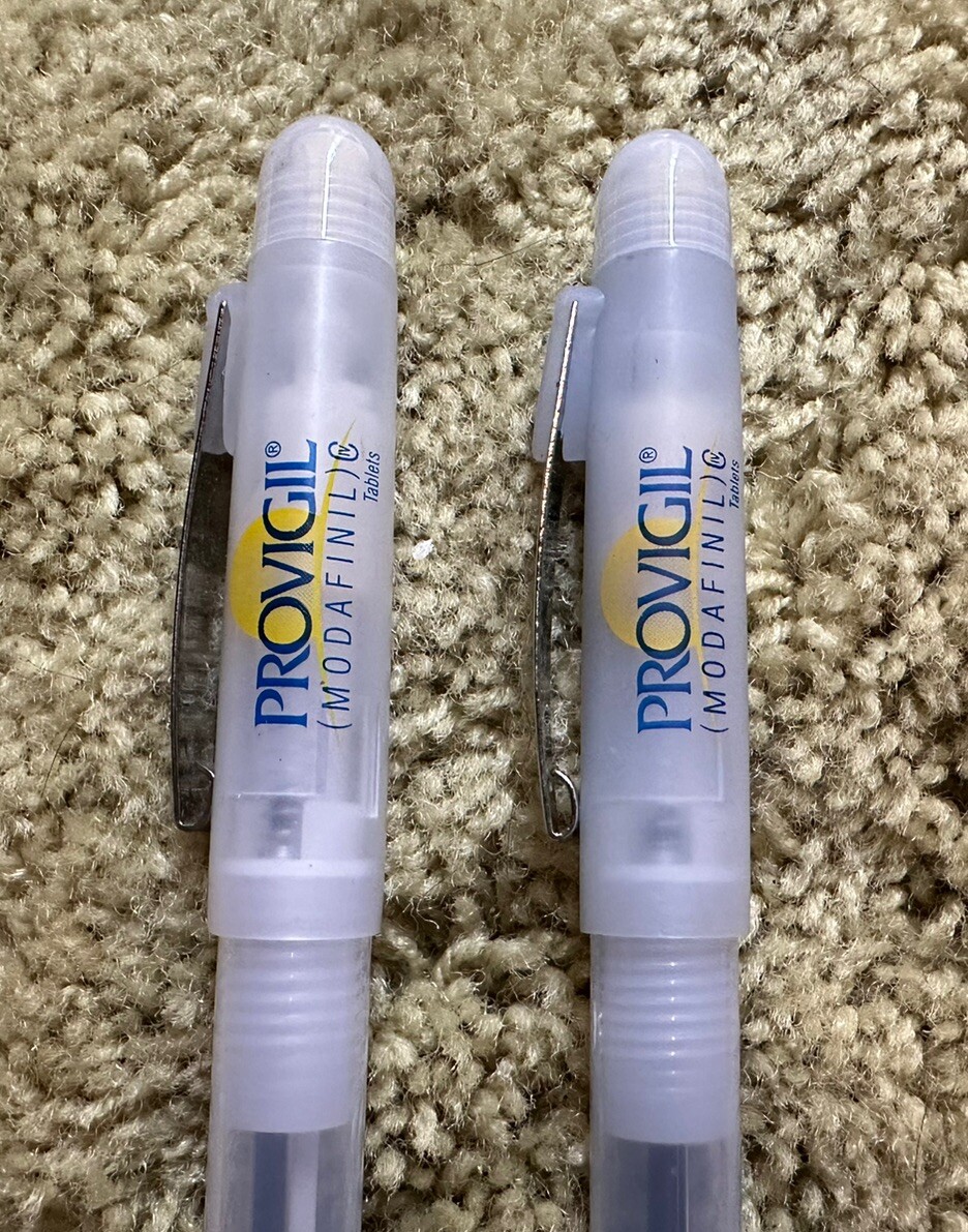 Drug Rep Provigil Retractable Pencil/Pens Duo