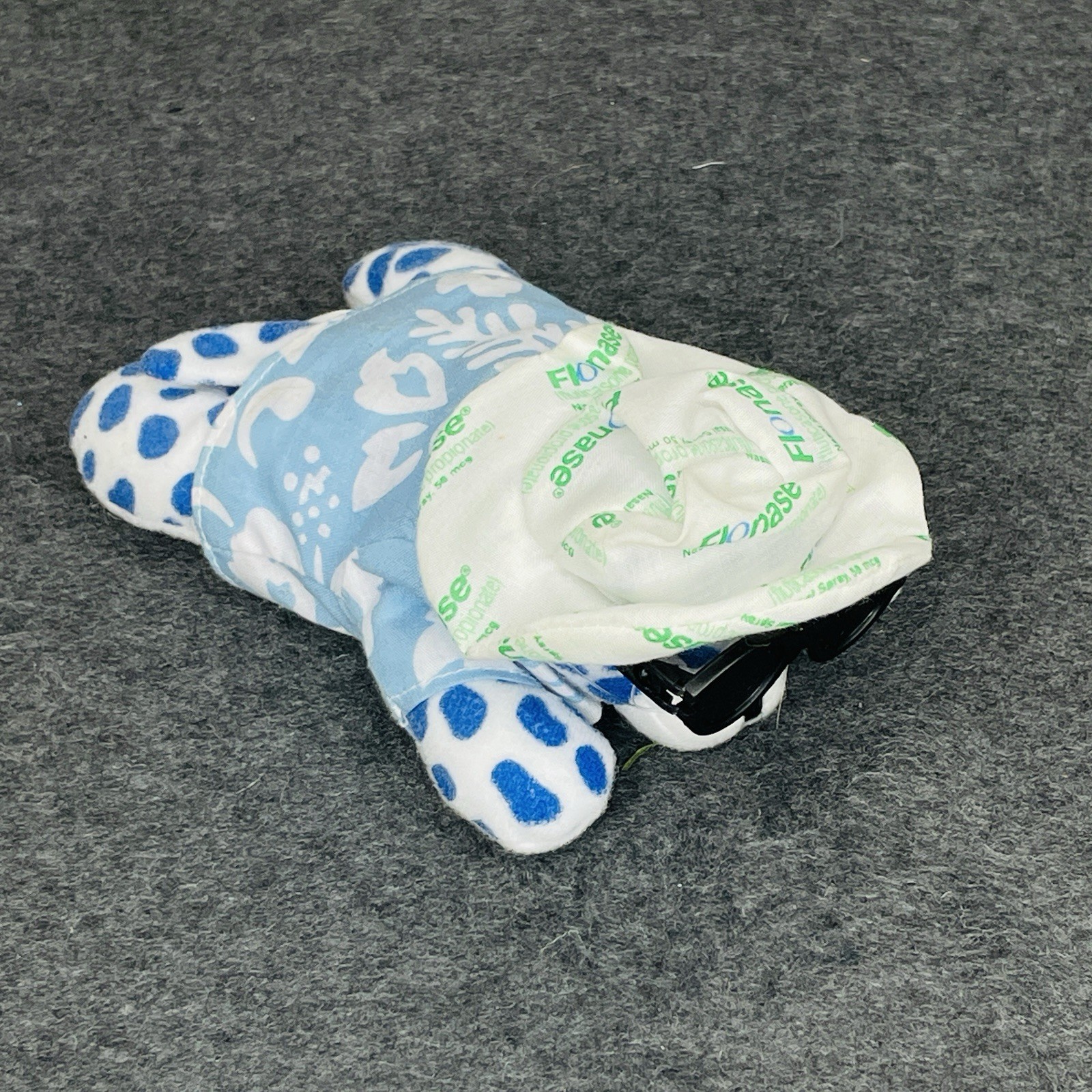 Flonase Nasal Spray Leopard Cat Plush Pharmaceutical Promo Toy Allergy NO SOUND