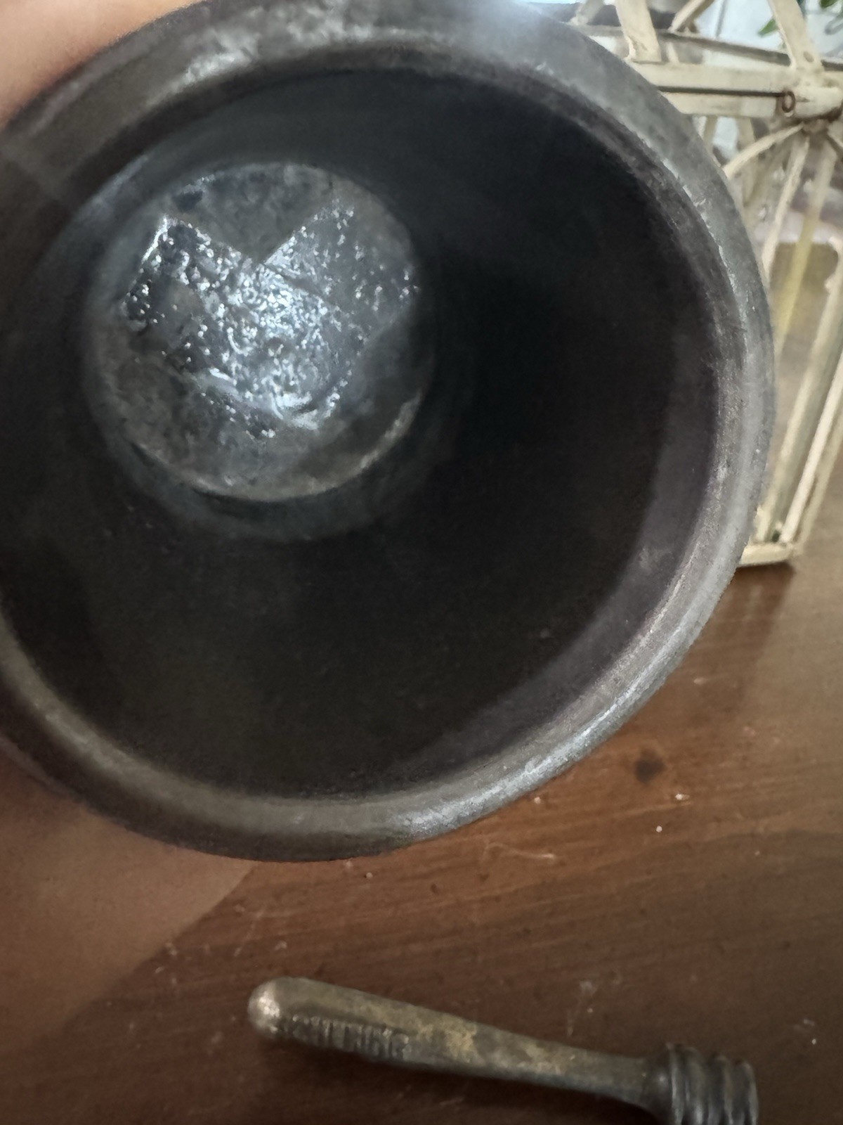Vtg Lititz Pharmacopoeia Mortar And Pestle Pharmacist Latin 1983 Apothecary