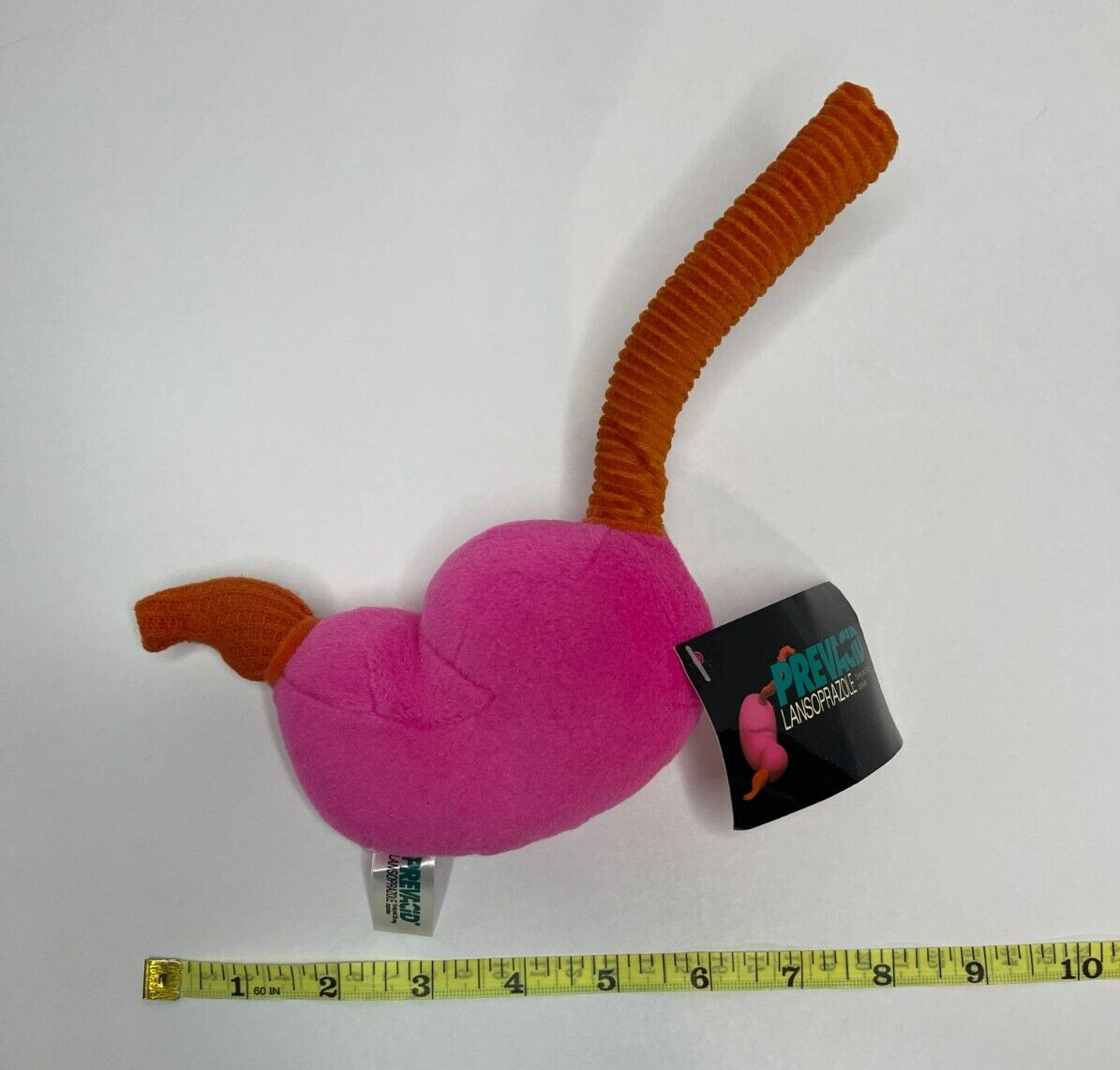 Prevacid Stomach Plush Beanie Toy Pharmaceutical Drug Rep Promo Advertising