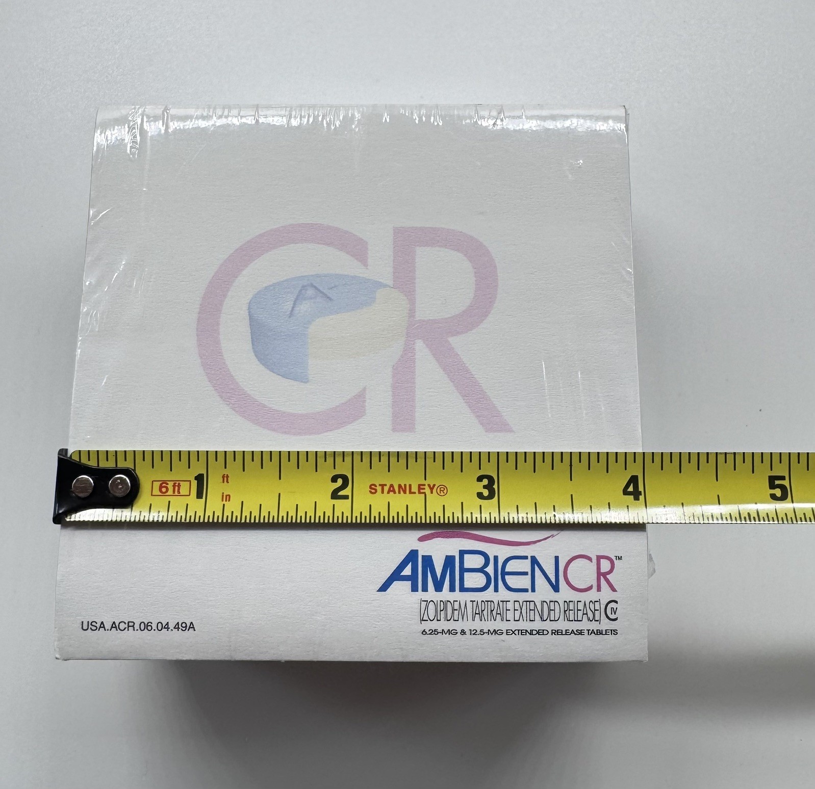 Sealed Ambien CR 4×4″ 10-Pad Pack Post-It Notes Pharmaceutical Drug Rep Promo