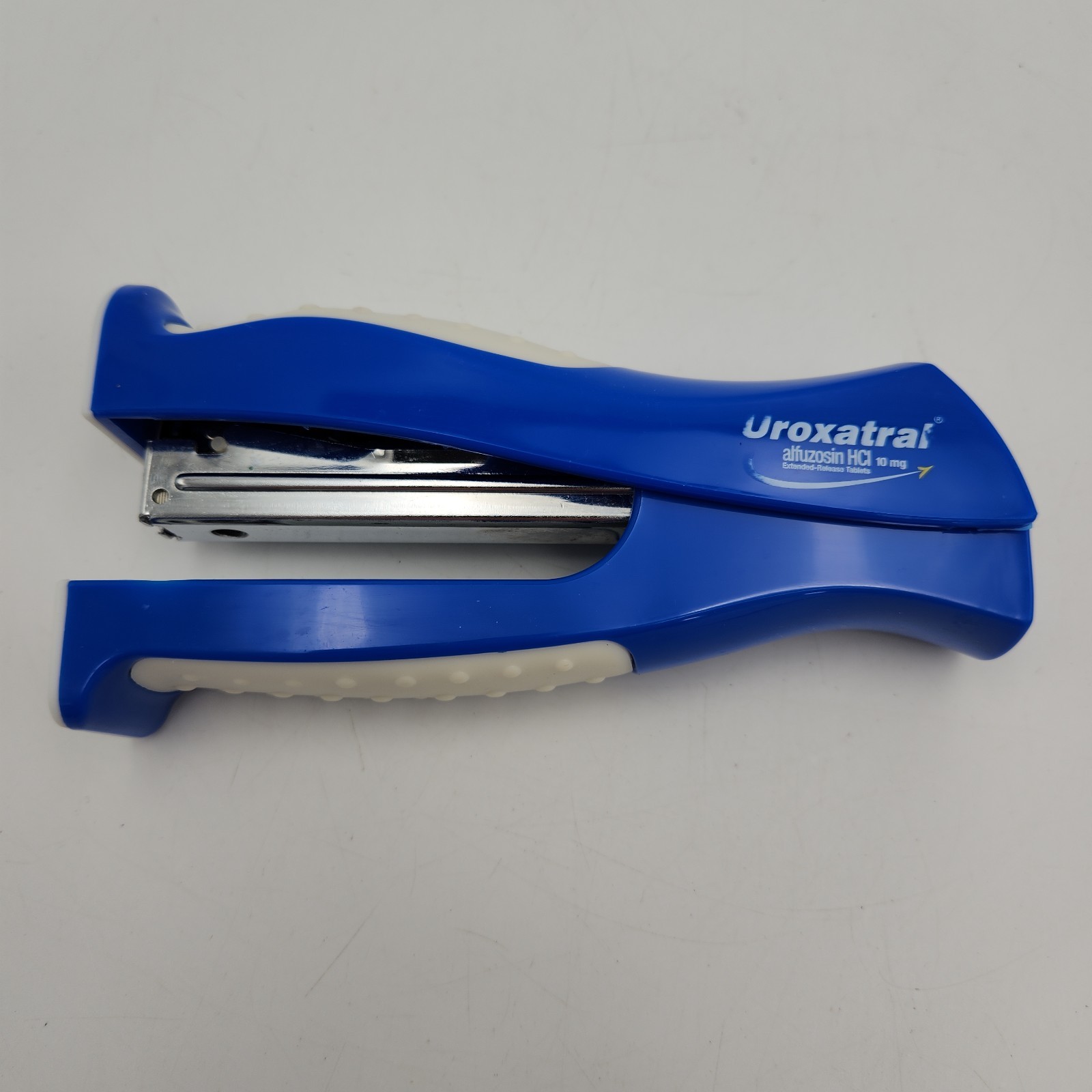 Uroxatral Stapler Blue White Drug Rep Pharmaceutical Promo Advertising
