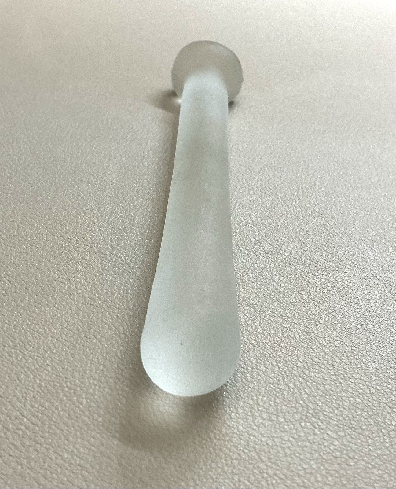 Dental Mortar & Pestle Frosted Glass Military Surplus 1950s+ Mix Cement Fillings
