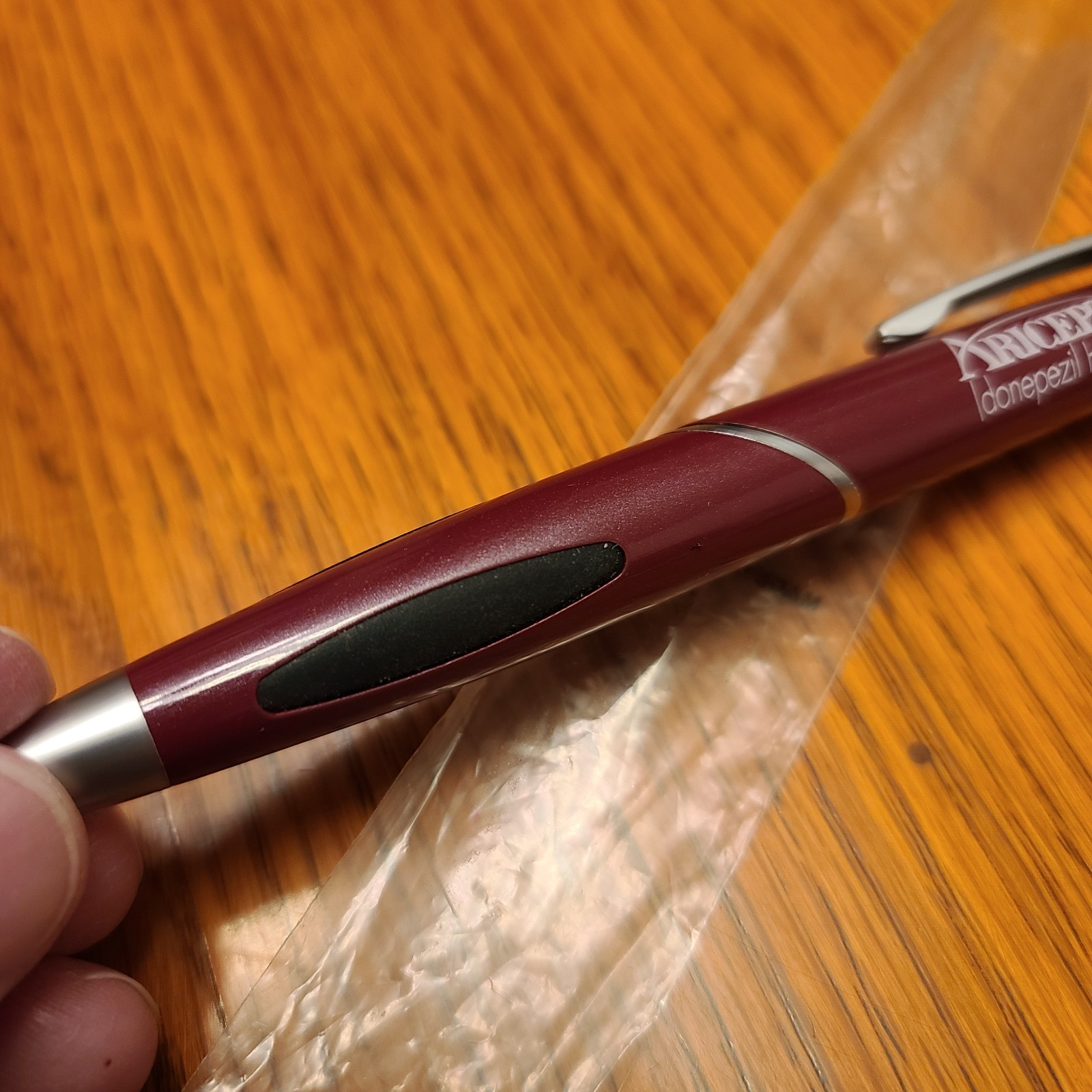ARICEPT Pharmaceutical Drug Rep Heavy MetalPen Advertising Collectible Writes