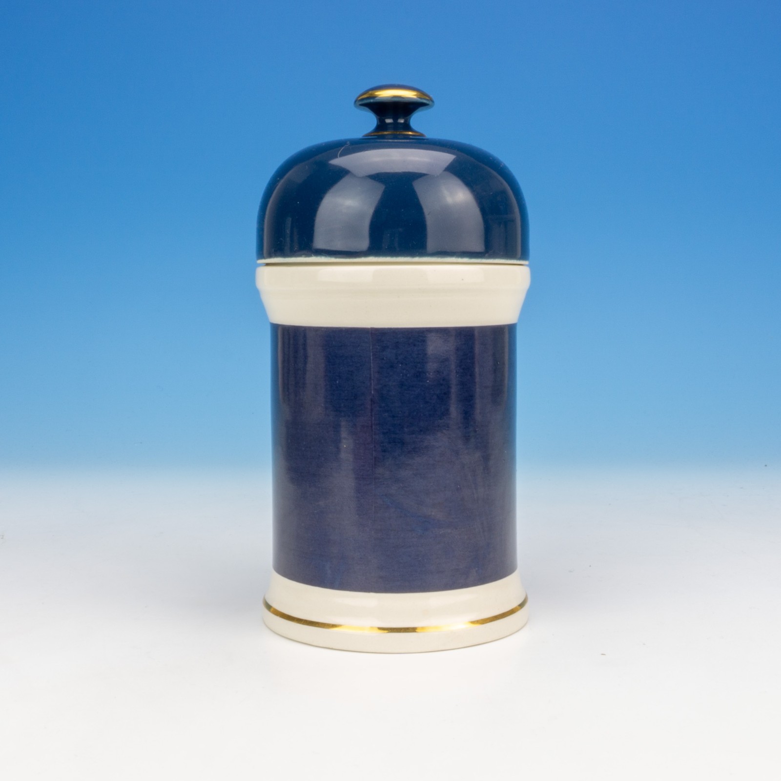 Gladstone Pottery – Ung: Zinci: – Apothecary Chemist Jar – Made For Chalsyn
