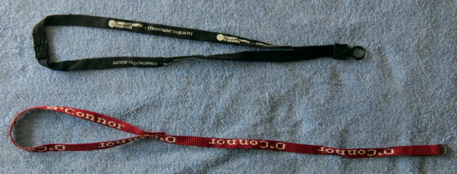 Vintage Late 1990’s Lot of Two South Bay California Hospital Lanyards *NOS/HTF*