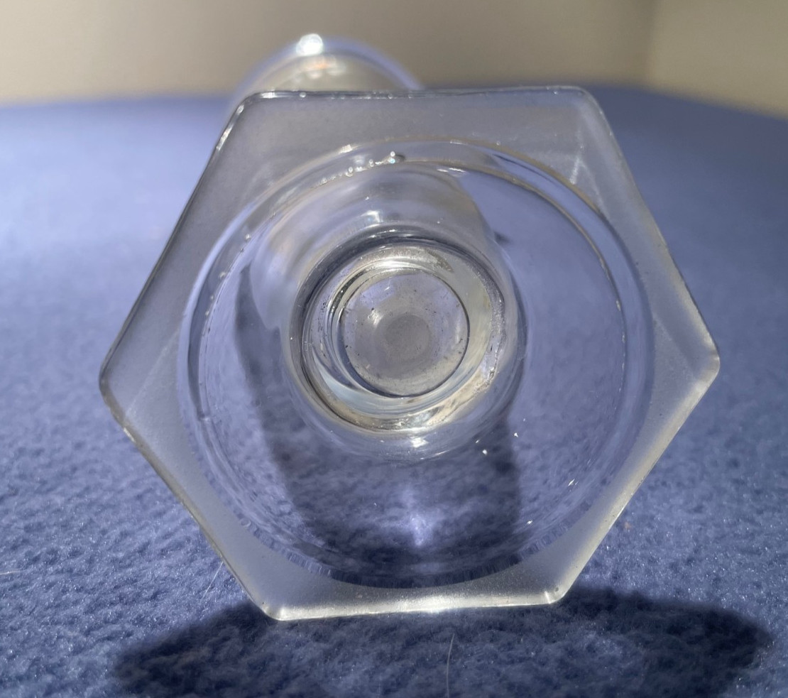 Vintage KPP Phenix Pyrex Pharmaceutical Graduated Beaker w/ Scales, 8 DR/25 mL