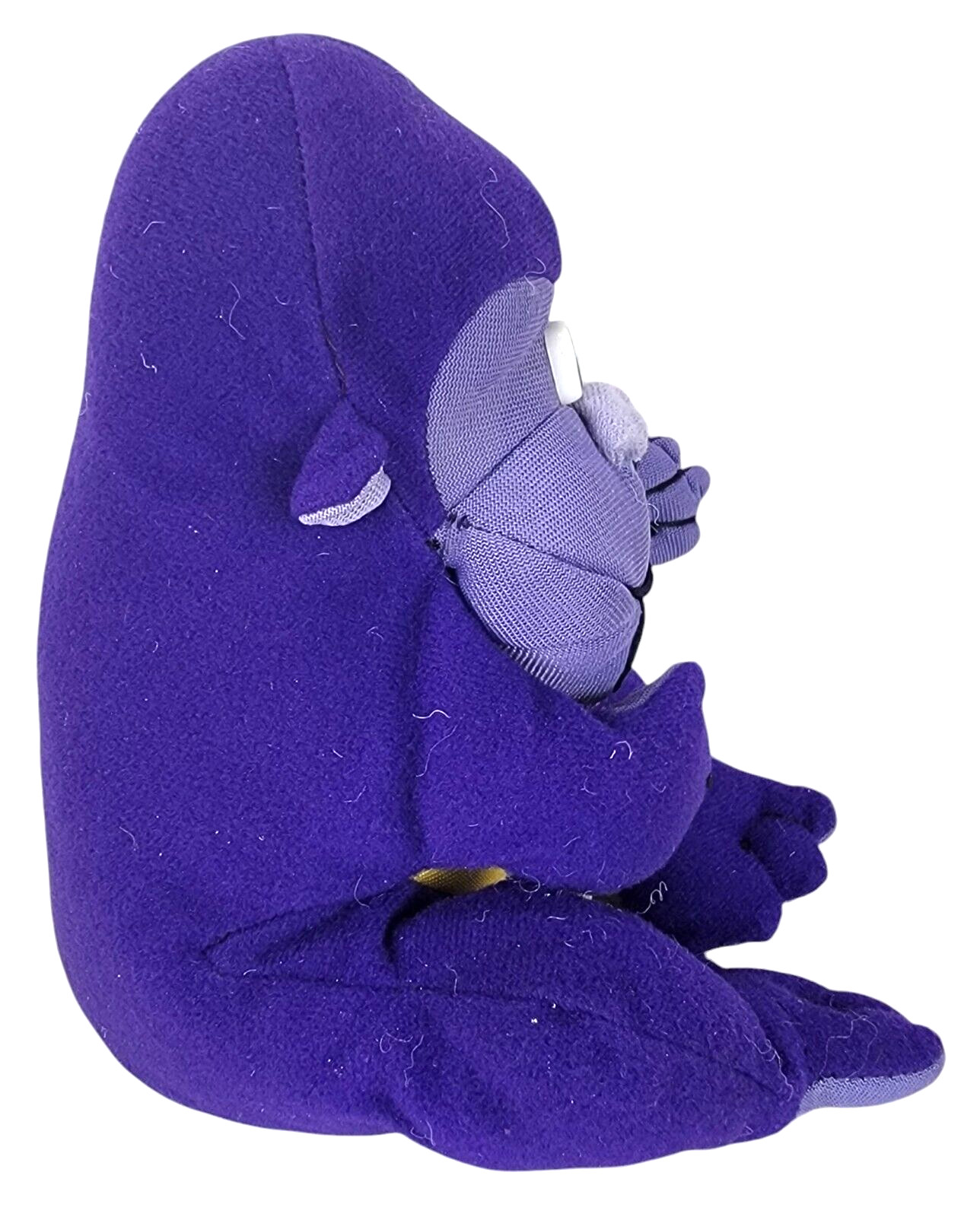 1998 ZYRTEC Purple Gorilla Plush Monkey Stuffed Toy Pharma Promo Advertisement
