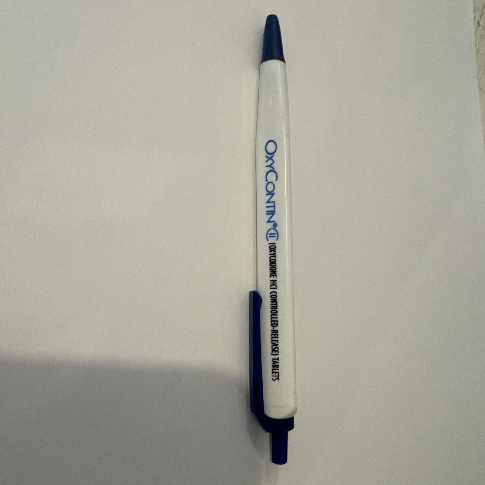 Bic Pen OxyContin OxyIR Purdue Pharma Drug Rep Oxycodone Partners Against Pain