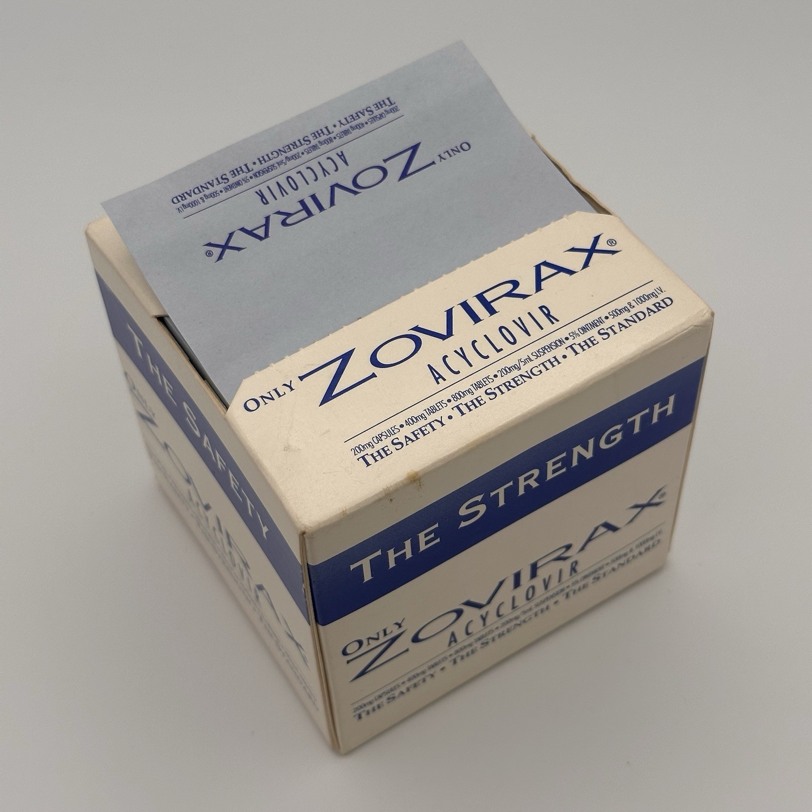 Zovirax Pharmaceutical Advertising Sticky Notes Vintage