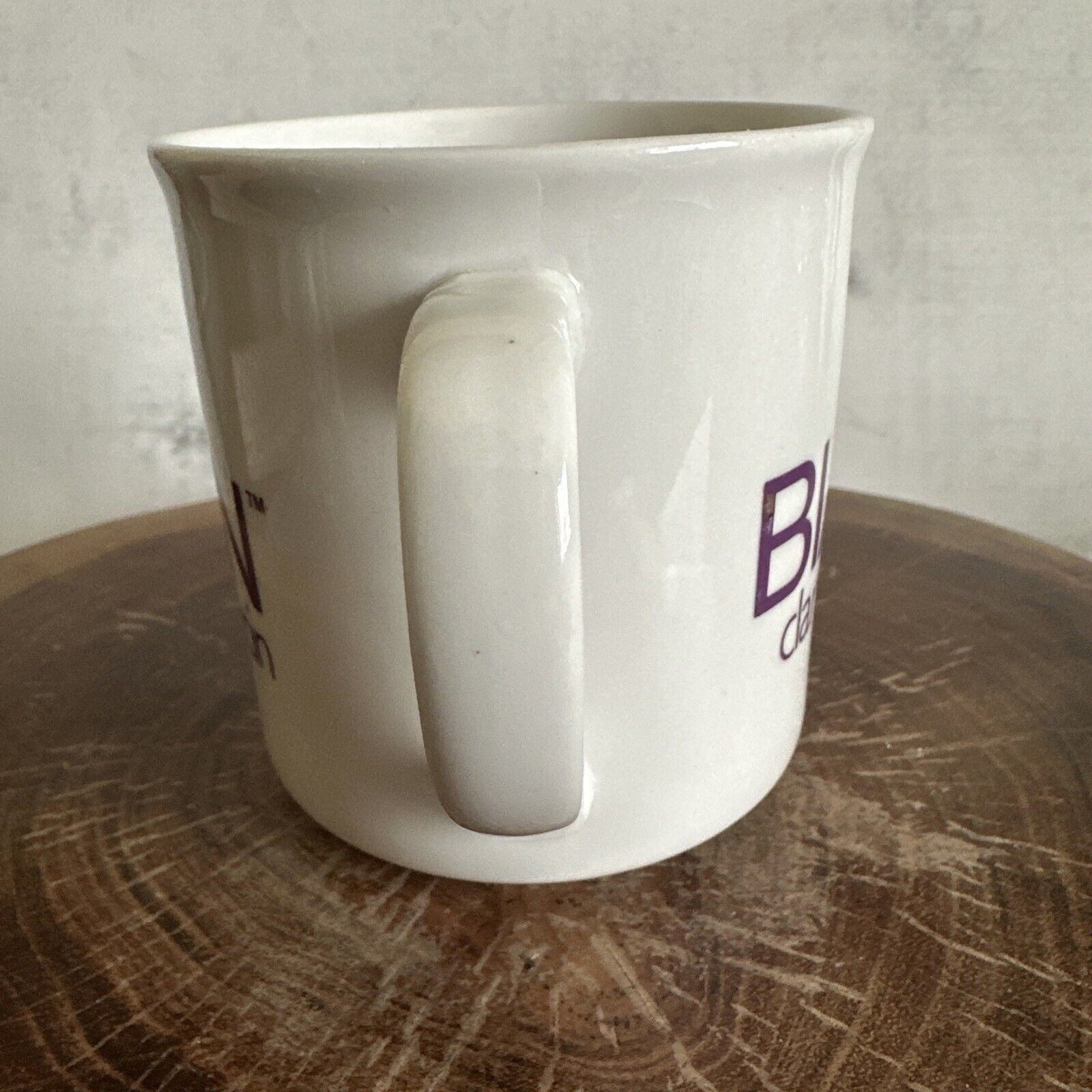 Vintage BIAXIN Mug Cup Clairithromycin Pharmaceutical Advertising Coffee Ceramic